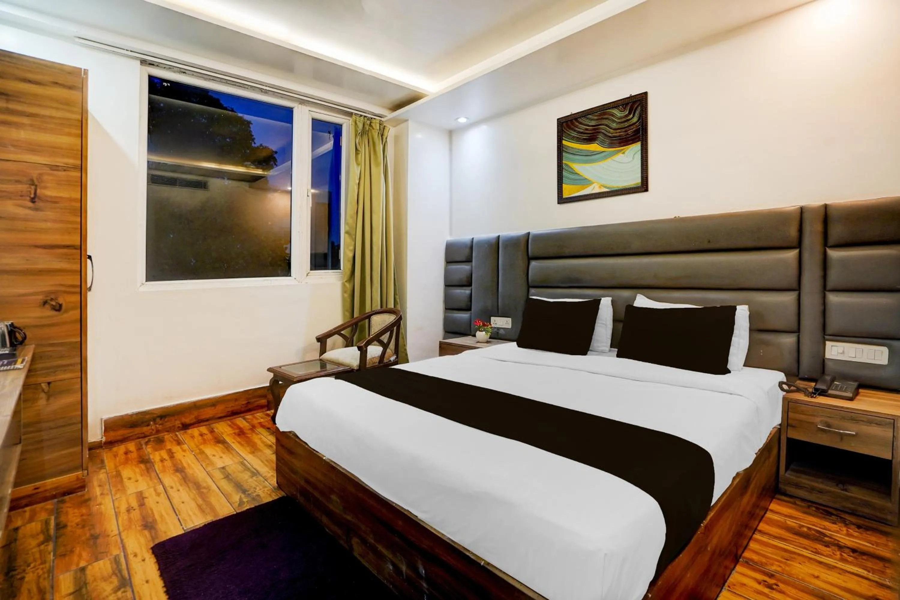 Bedroom, Bed in Townhouse Prayagraj Central Bus Terminal Formerly Hotel Four View