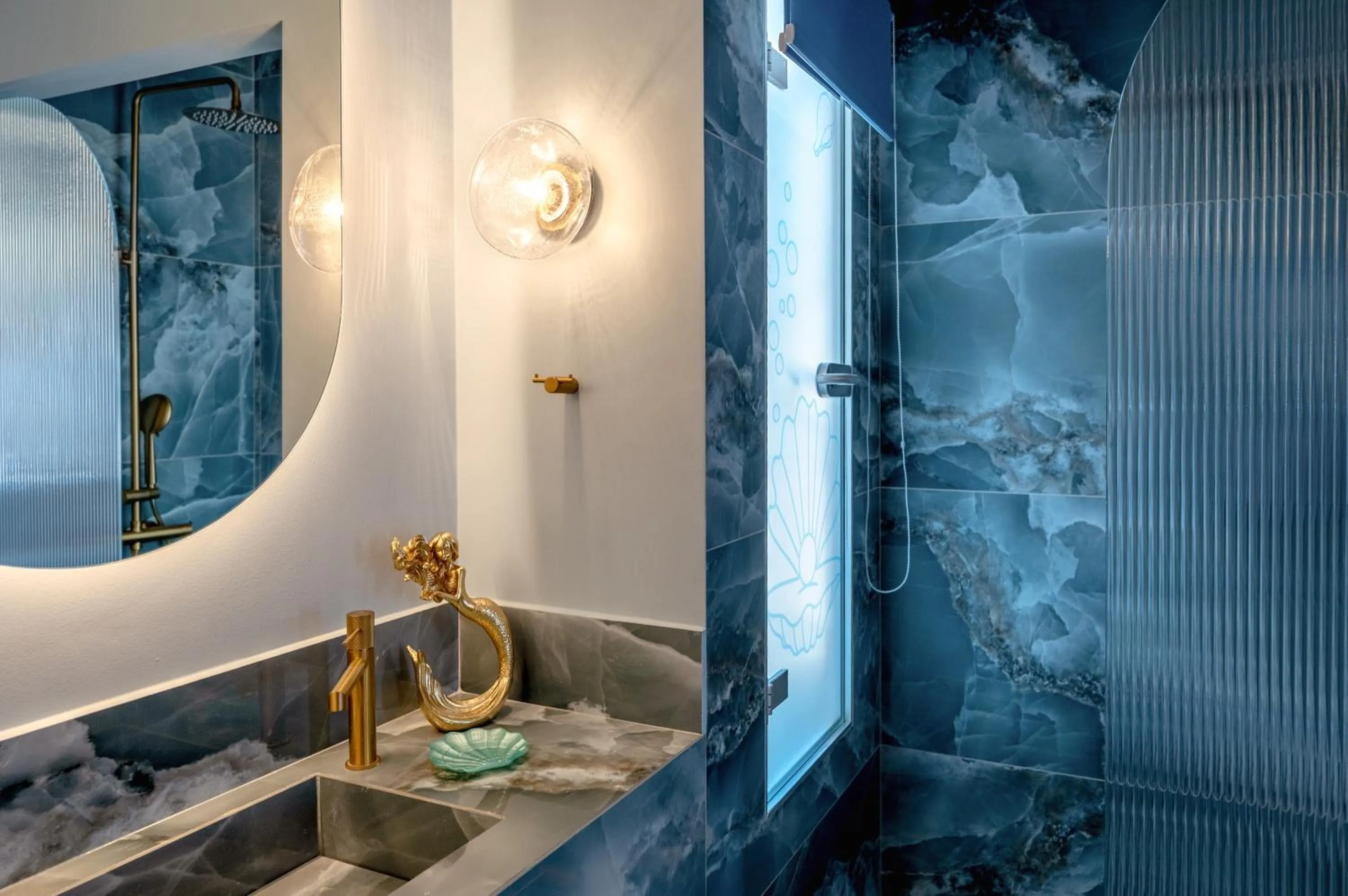 Bathroom in Fairytale Athens Suites