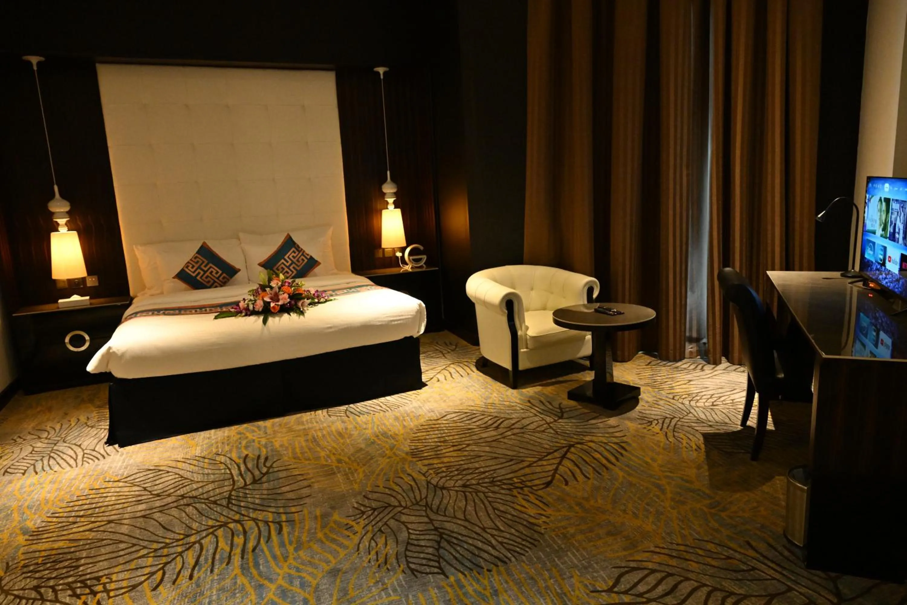 Bed in Savoy Grande Hotel