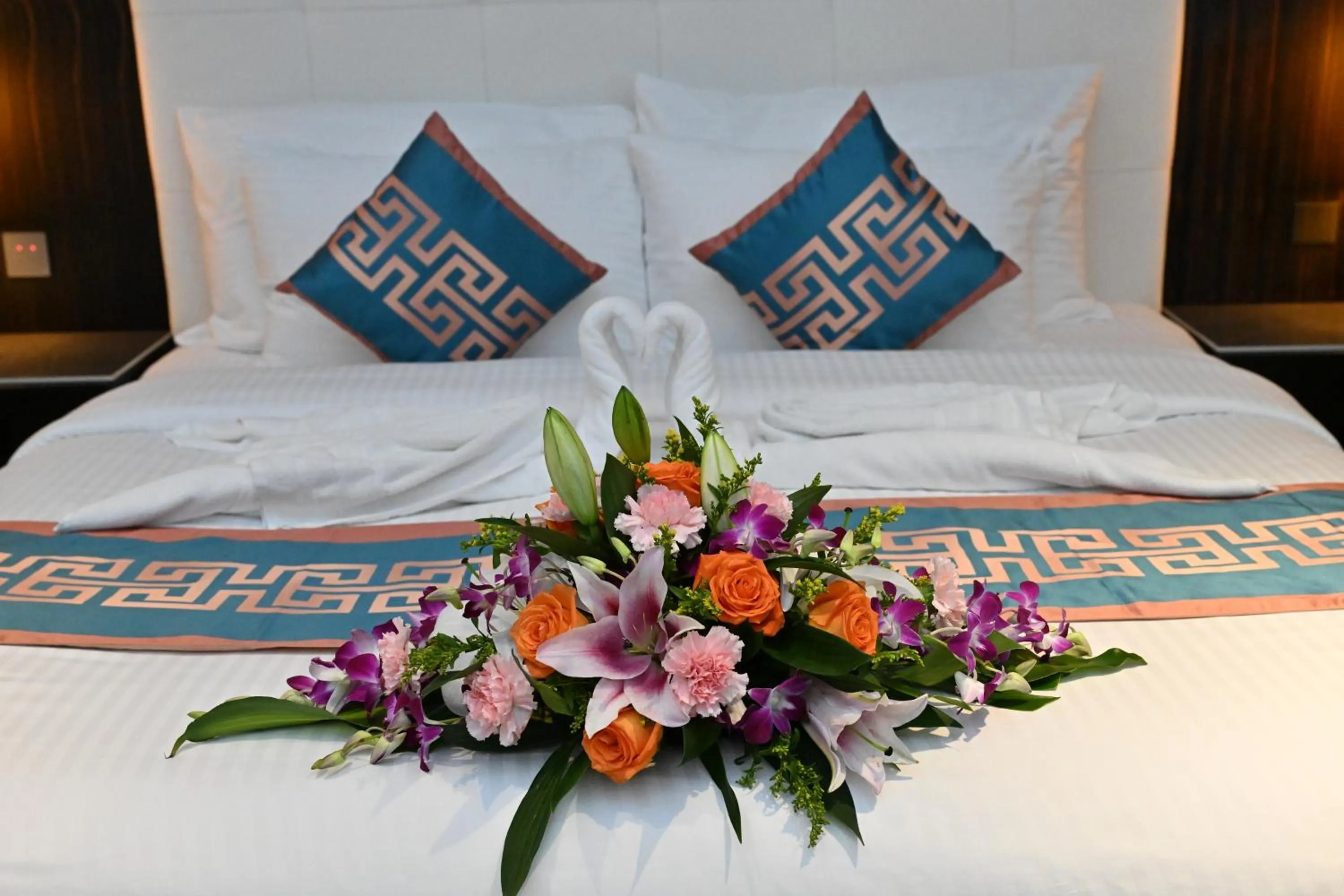 Bed in Savoy Grande Hotel