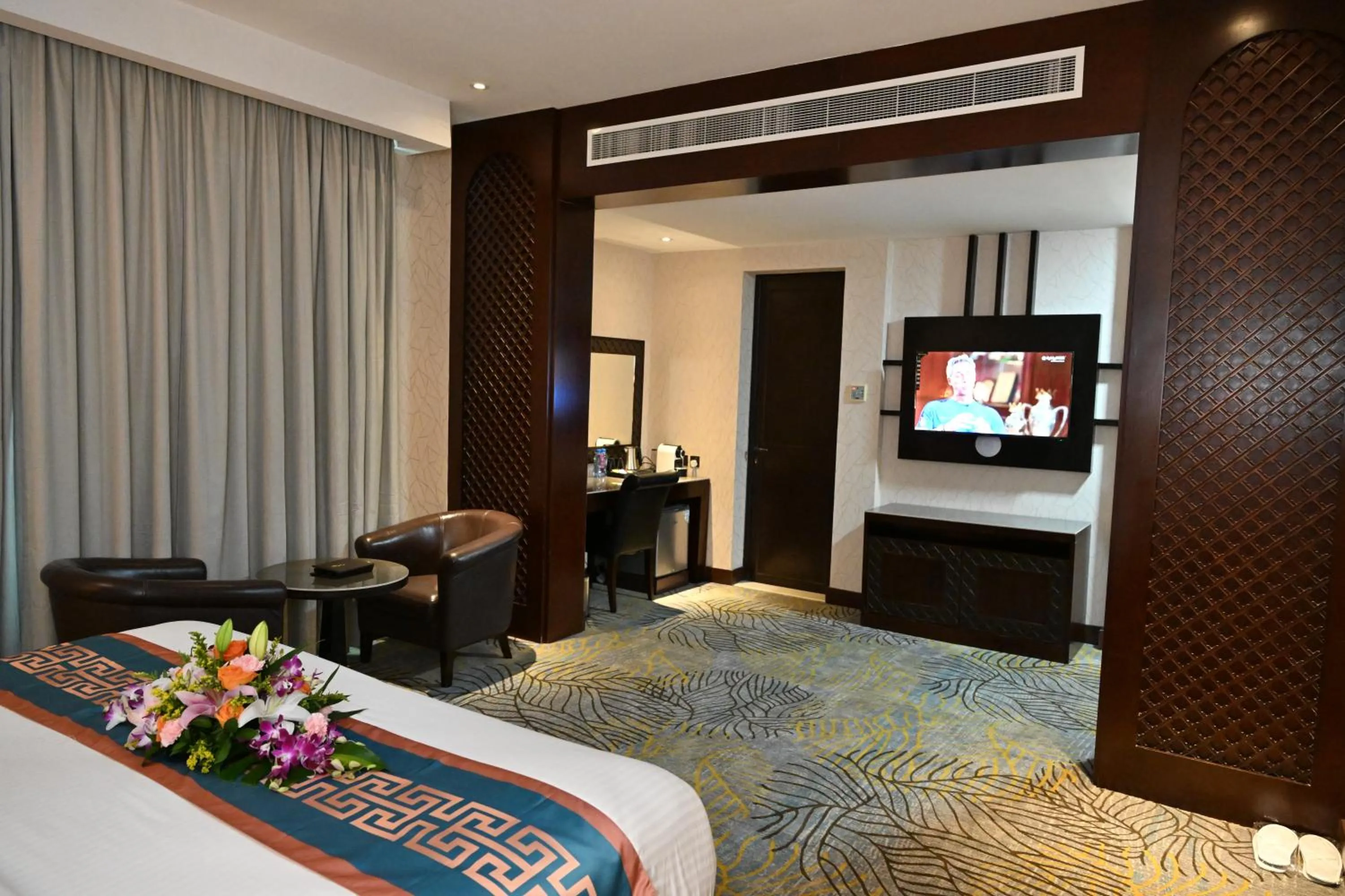 Bed in Savoy Grande Hotel