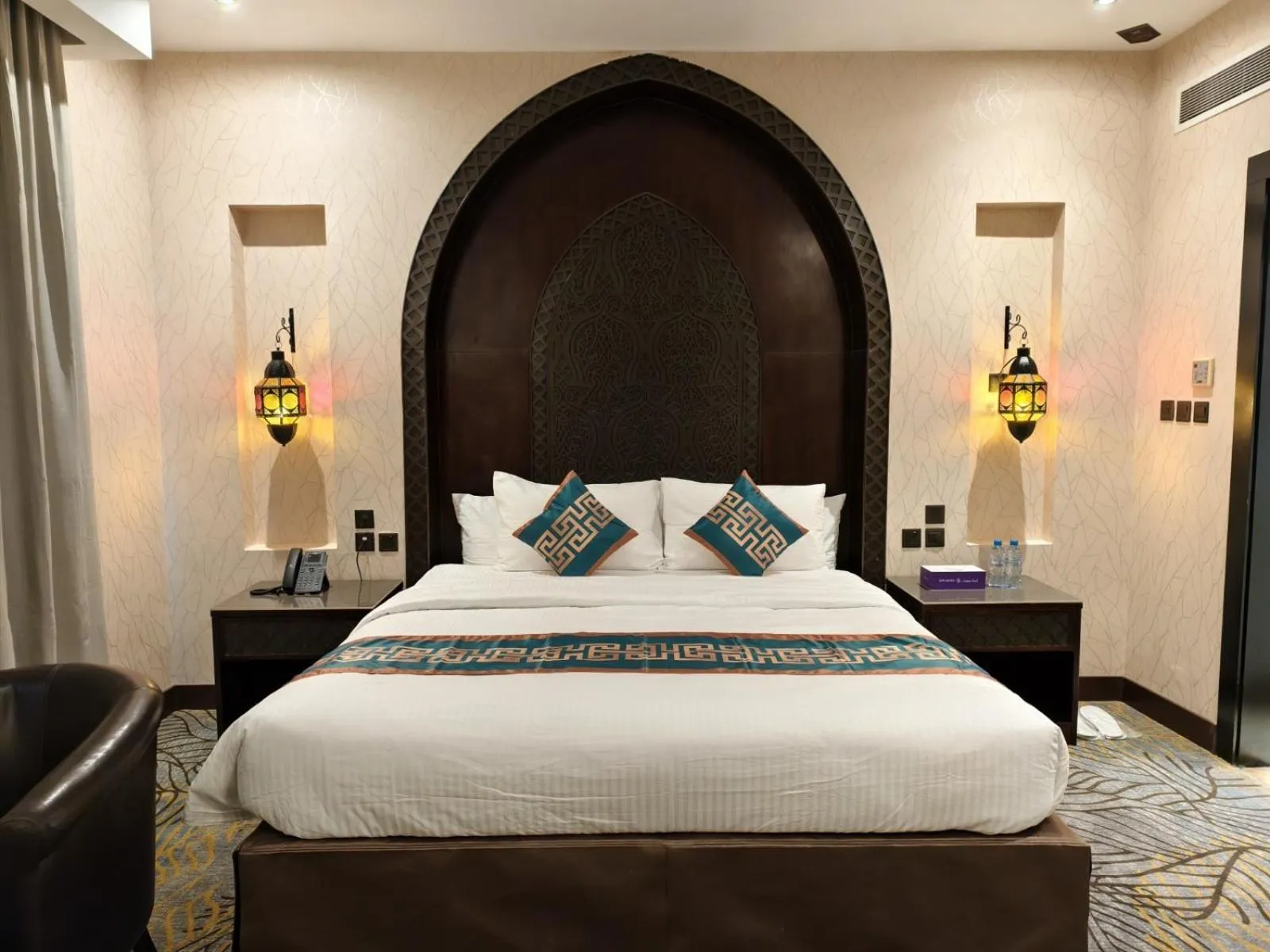 Bed in Savoy Grande Hotel