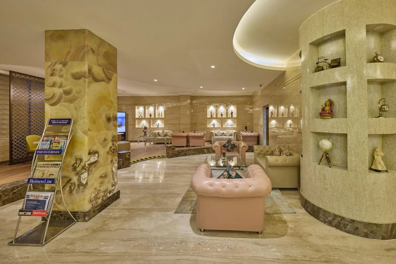 Lobby or reception in Grand Continent Premiere - T Nagar