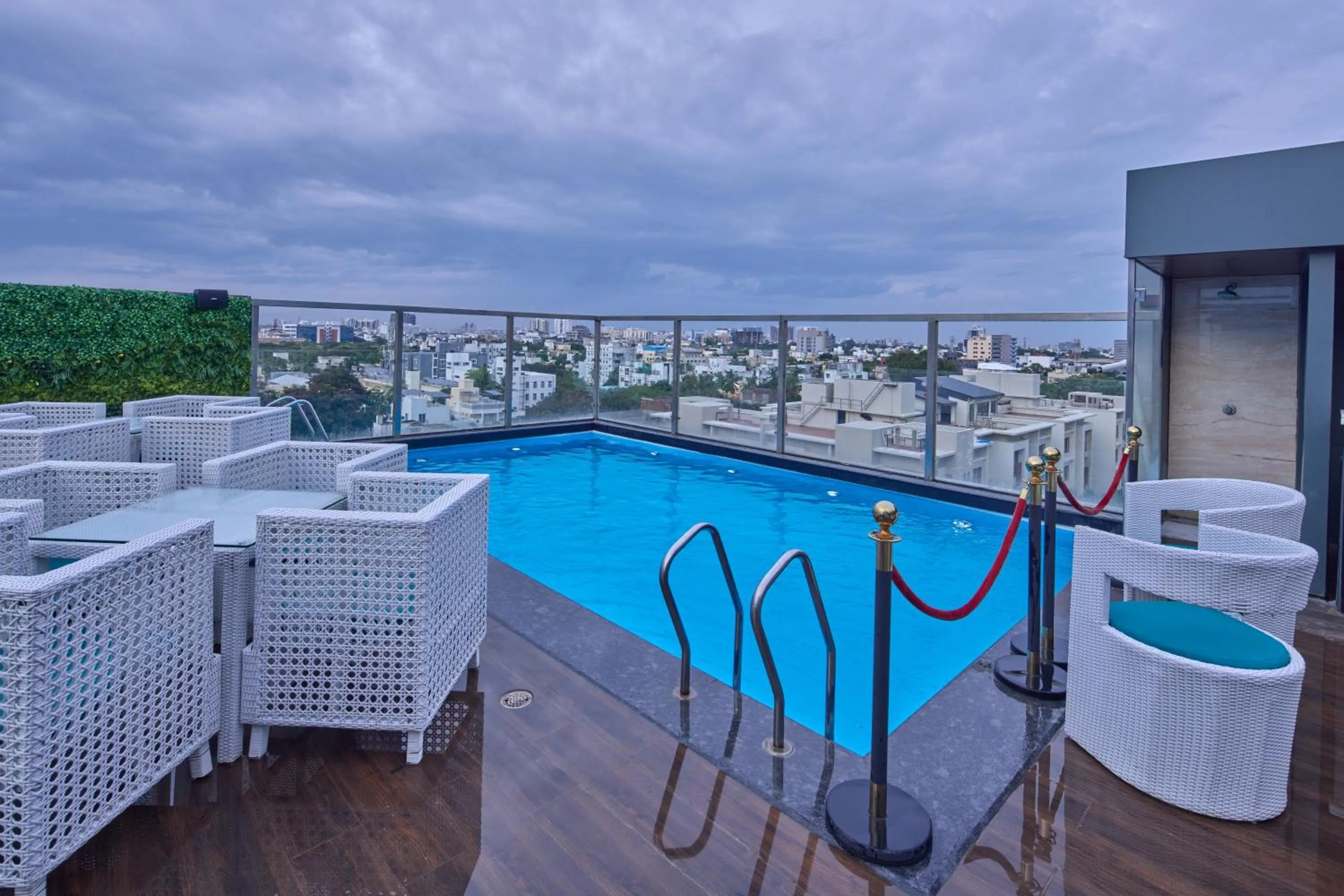 Swimming pool in Grand Continent Premiere - T Nagar