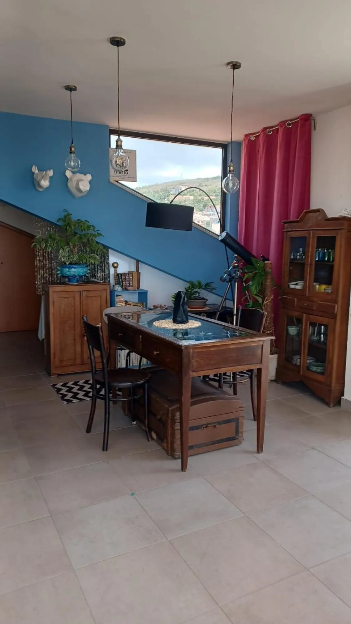 Dining area in Re Merlo