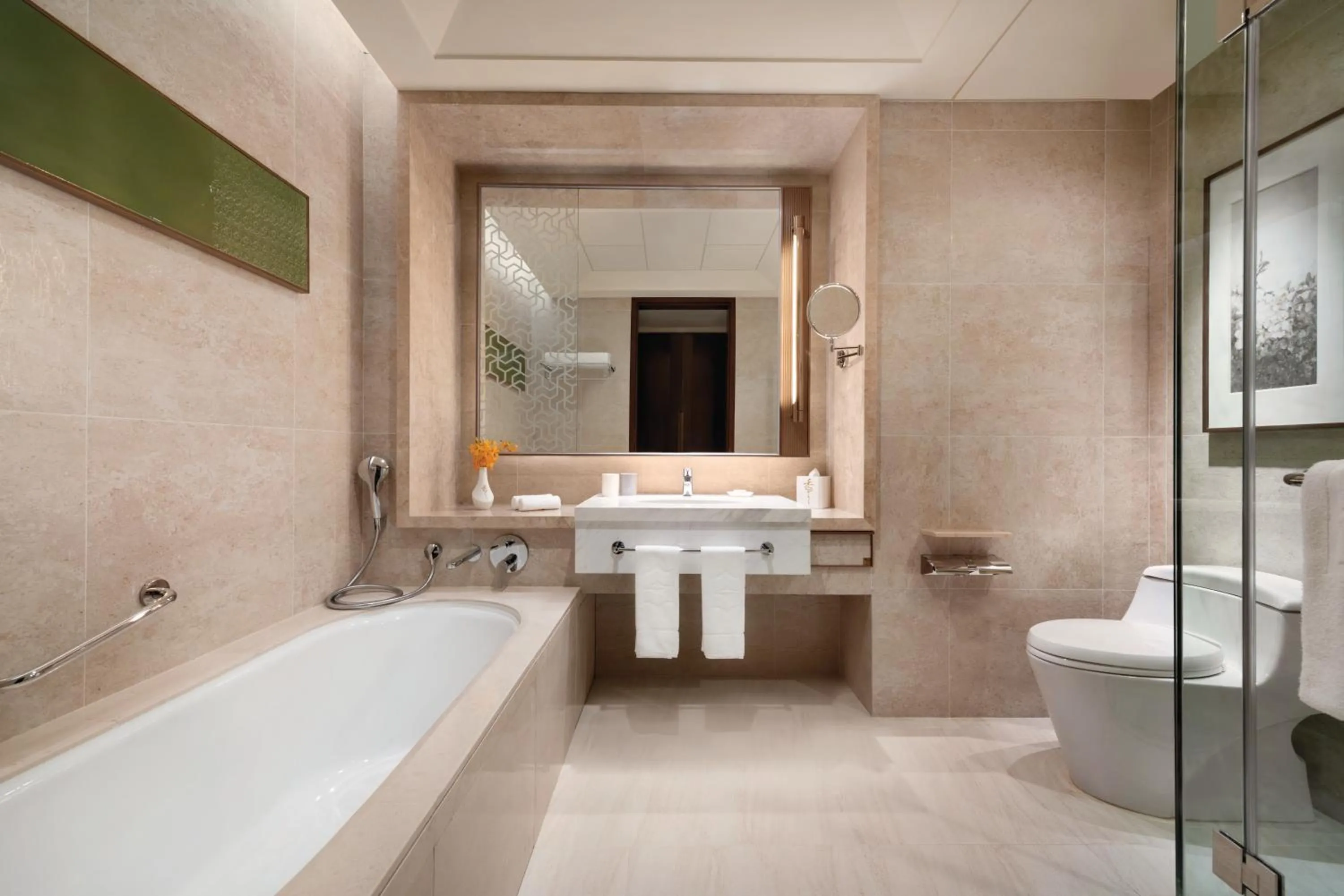 Bathroom in Shangri-La Tangshan