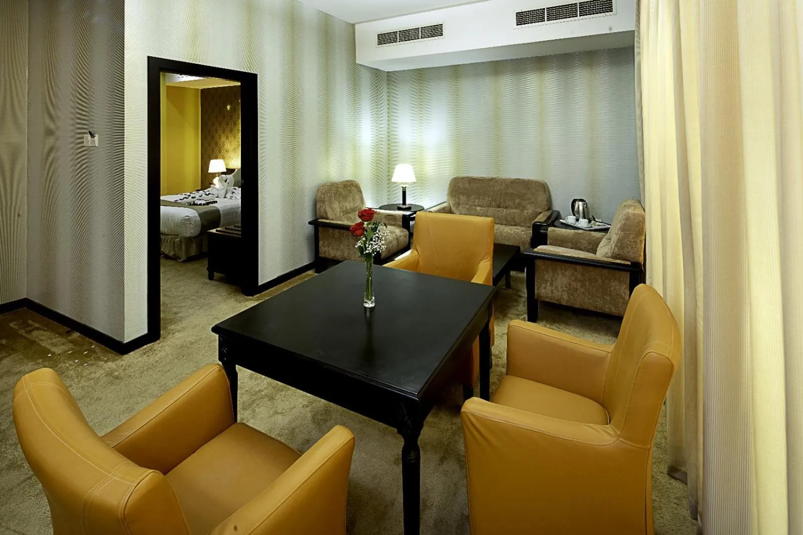 Seating area in City Point Hotel