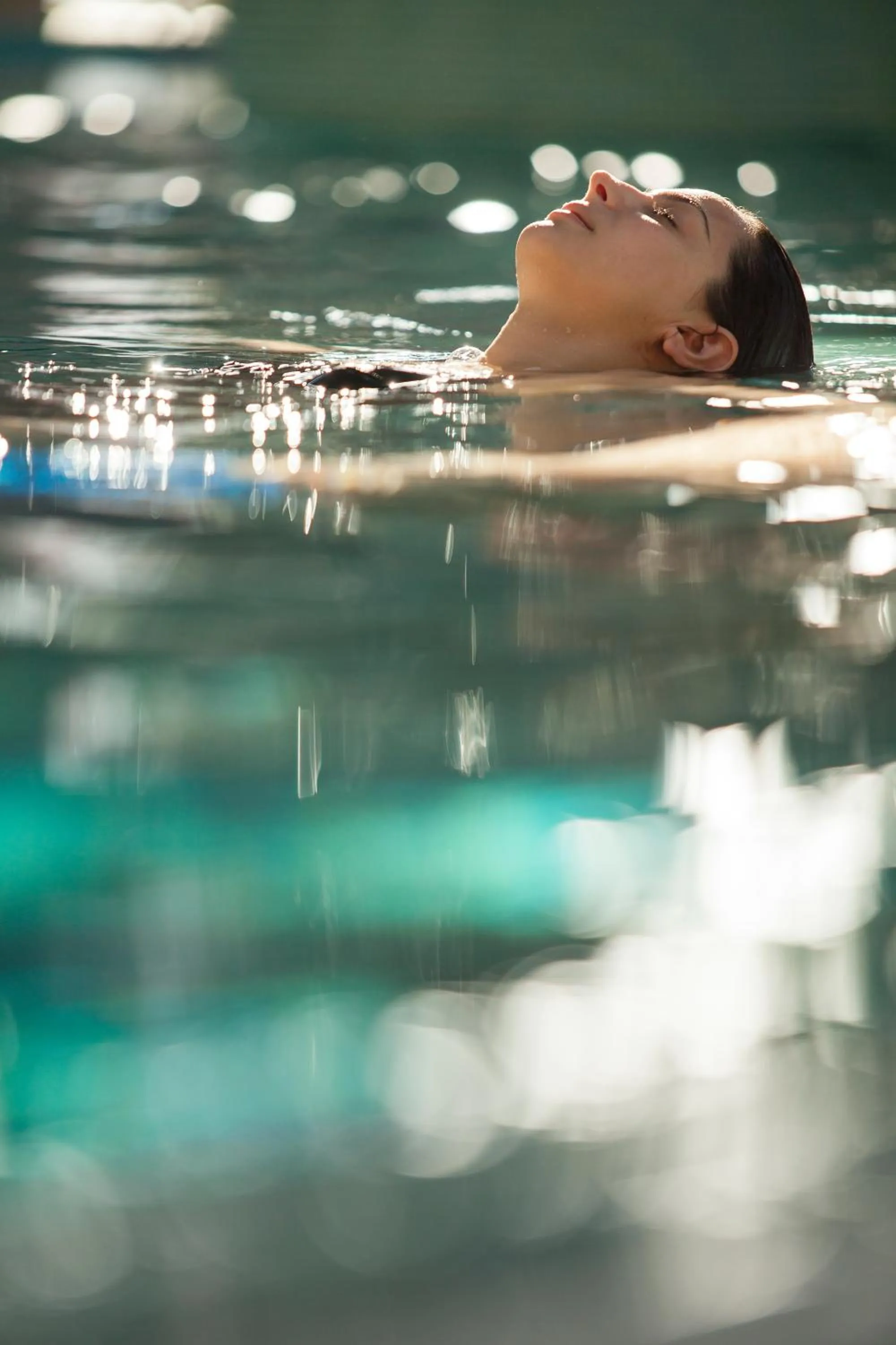 Swimming pool in Balneario de Archena - Hotel León