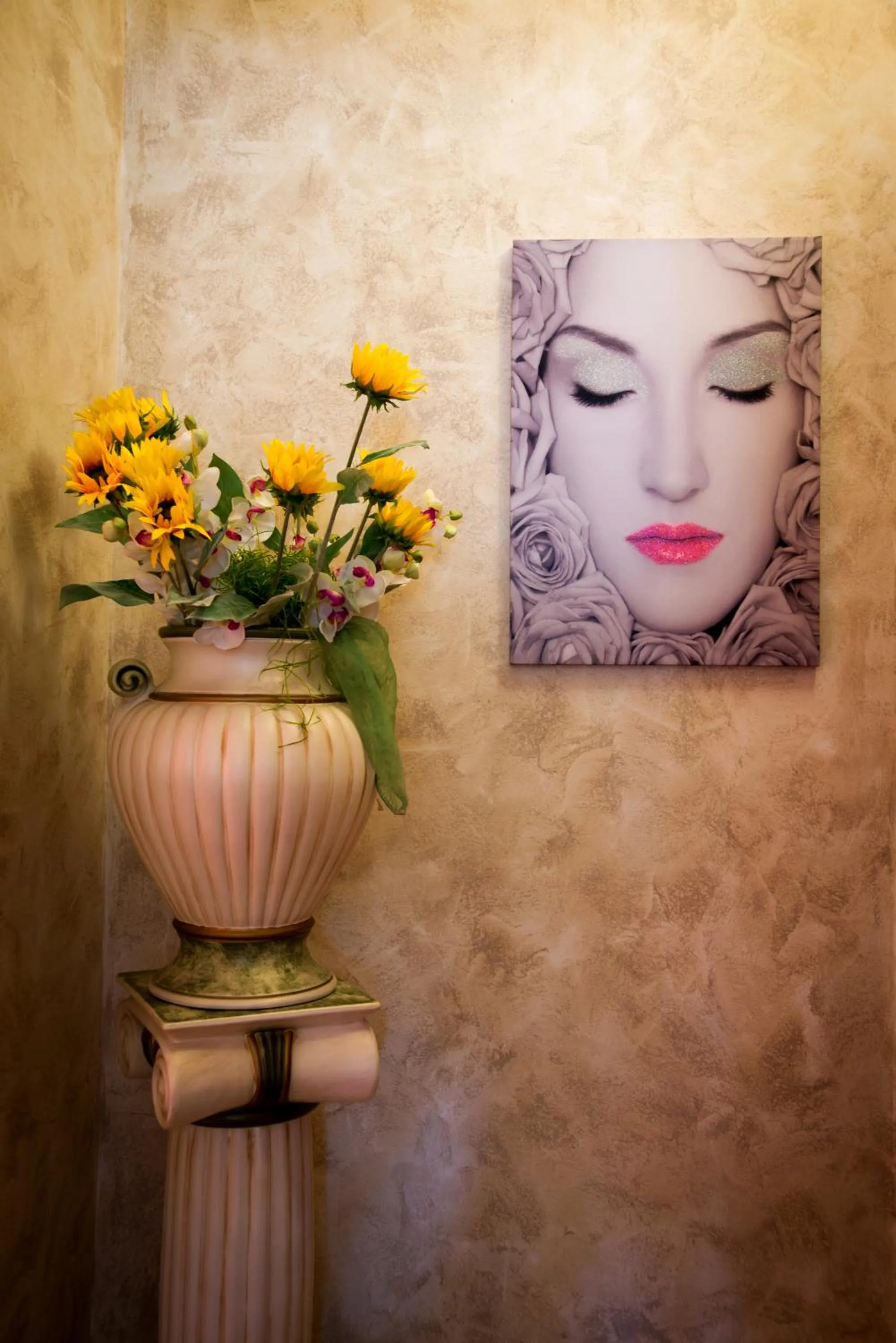 Lobby or reception in Suites Rome