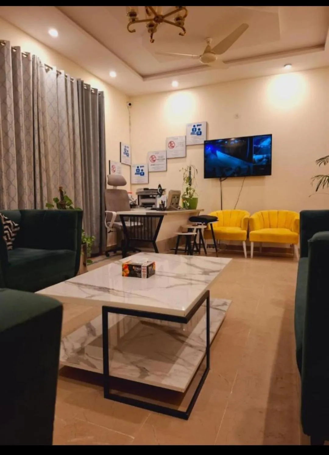 Living room in Dream Lodge House