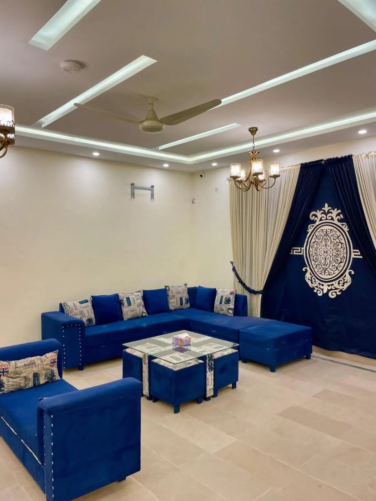 Seating area in Dream Lodge House