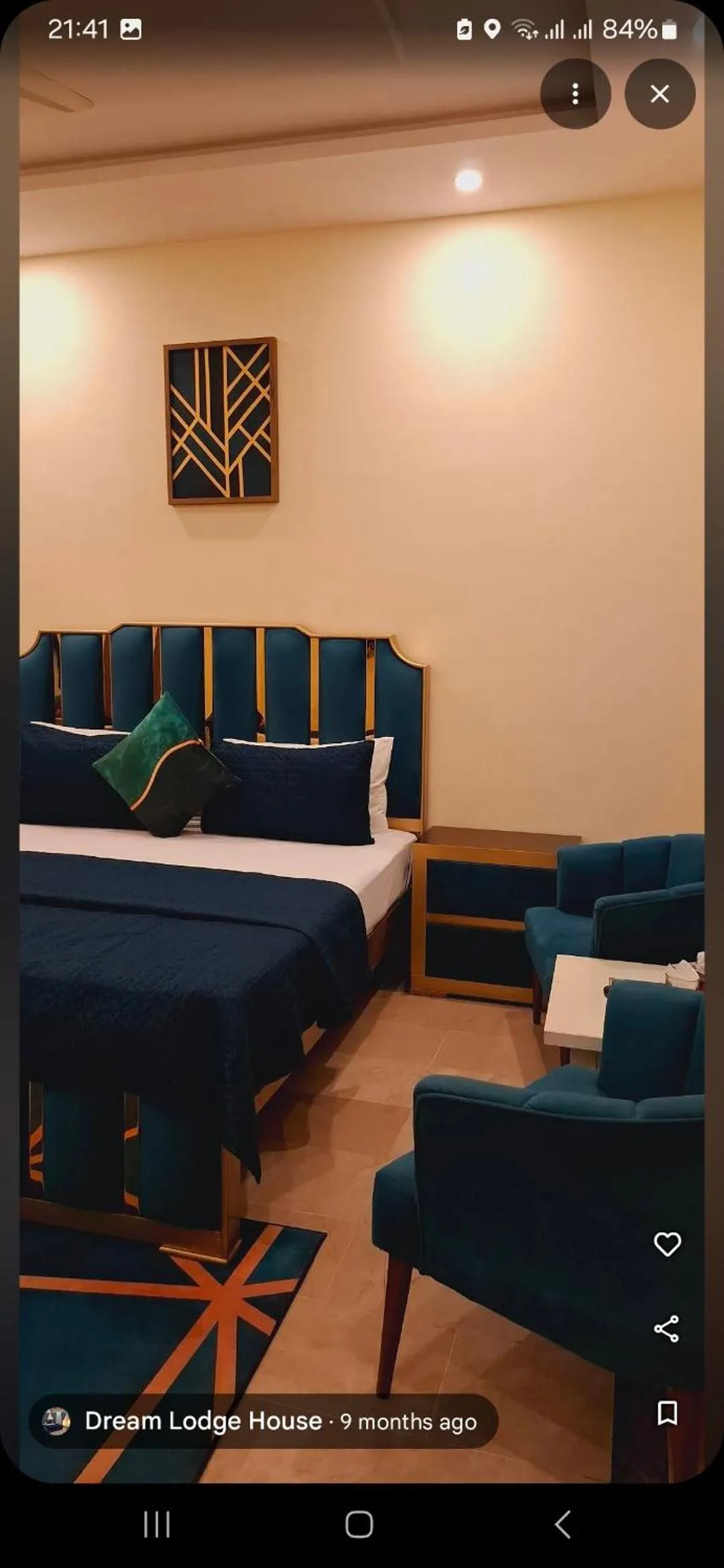 Bed in Dream Lodge House