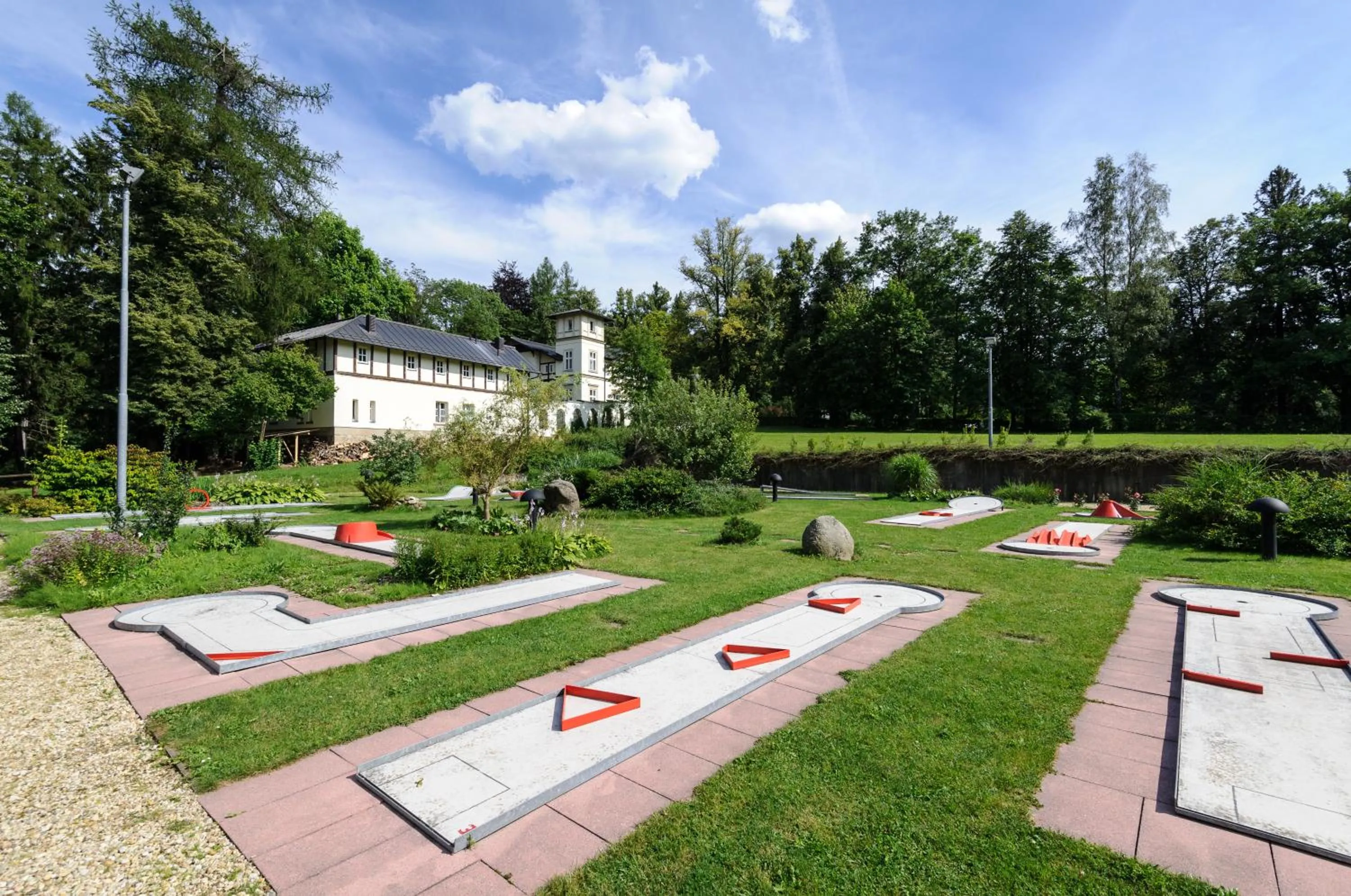 Minigolf in Spa Resort Libverda - Hotel Panorama