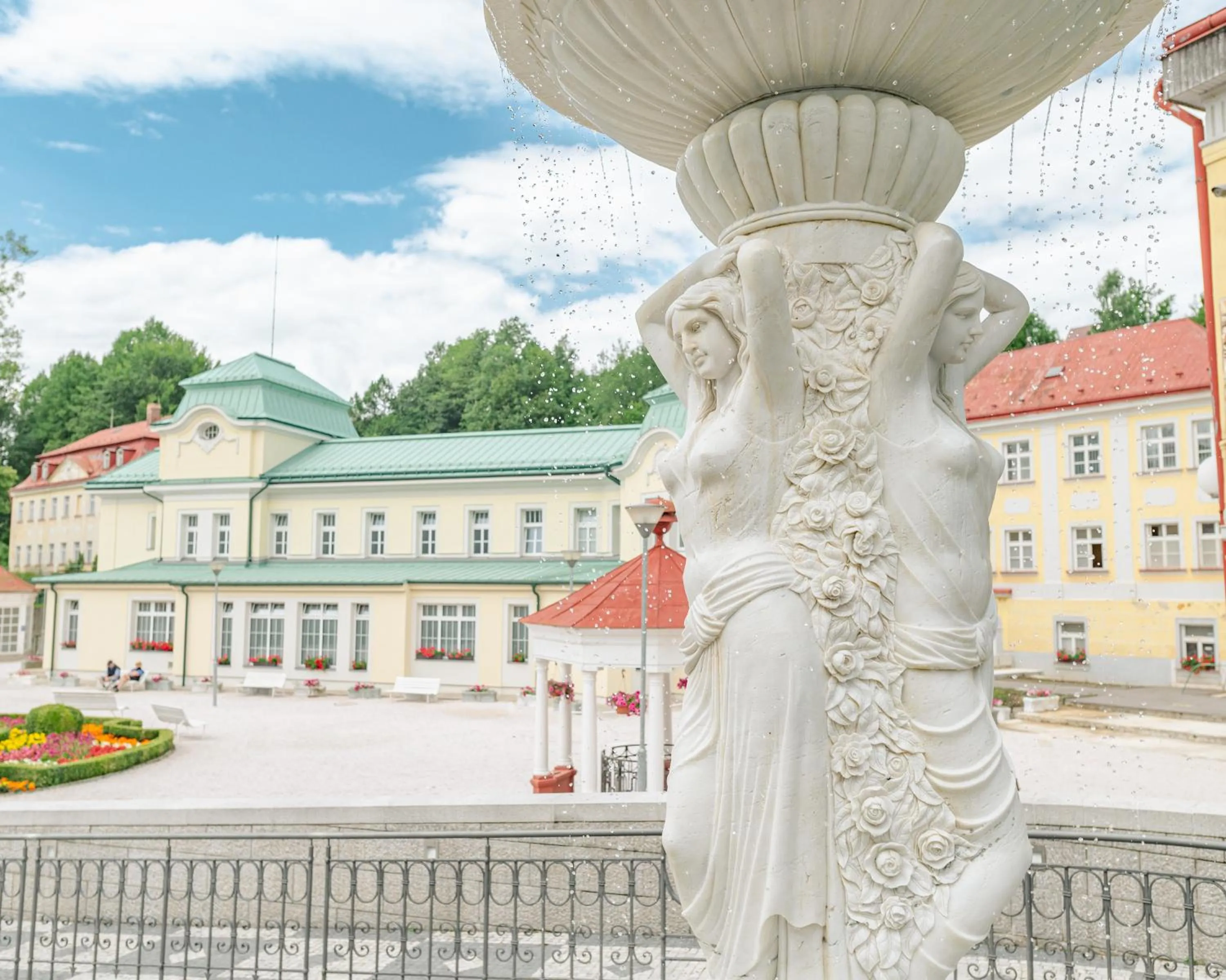 Swimming pool in Spa Resort Libverda - Hotel Panorama