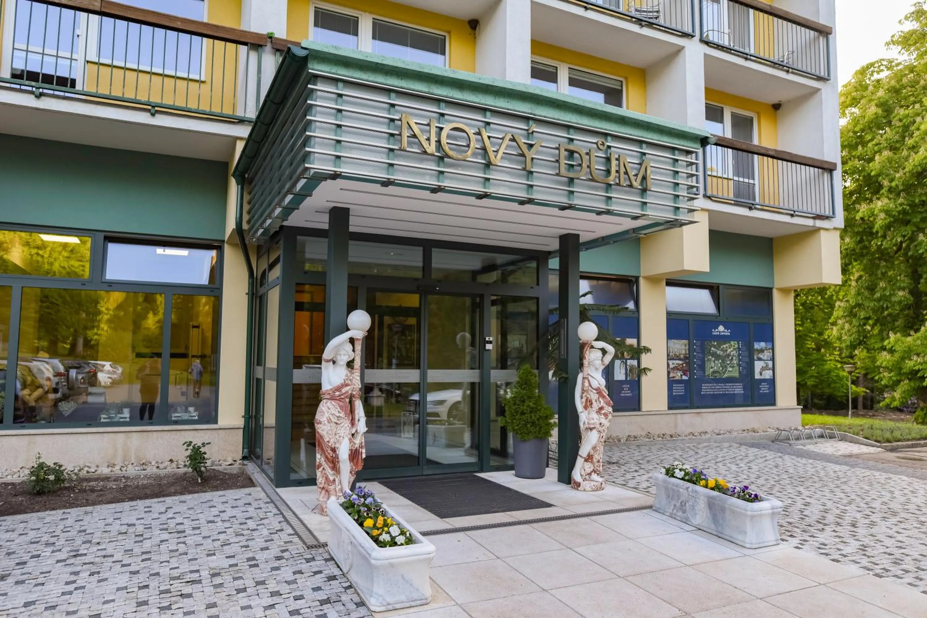 Lobby or reception in Spa Resort Libverda - Hotel Panorama