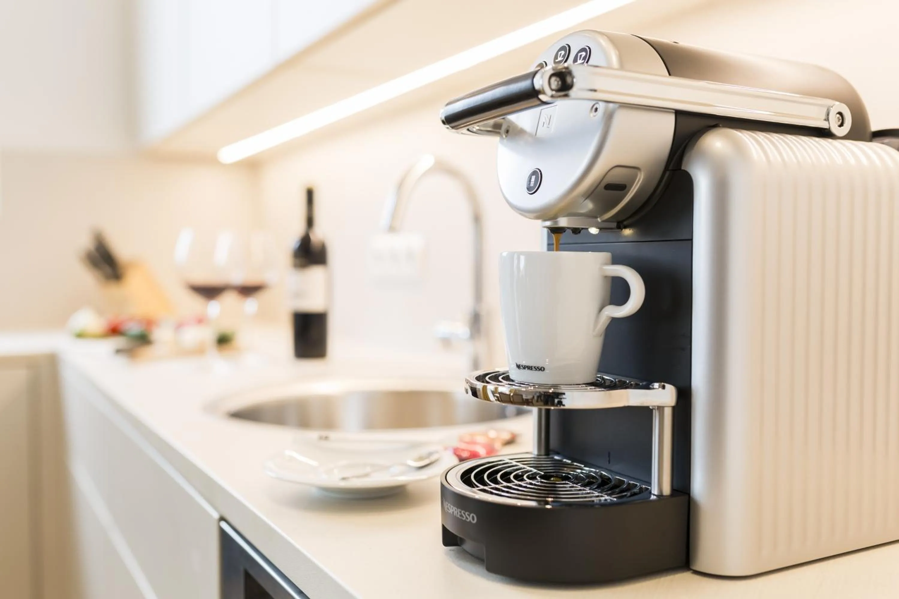 Coffee/tea facilities in Vienna Grand Apartments DANUBE