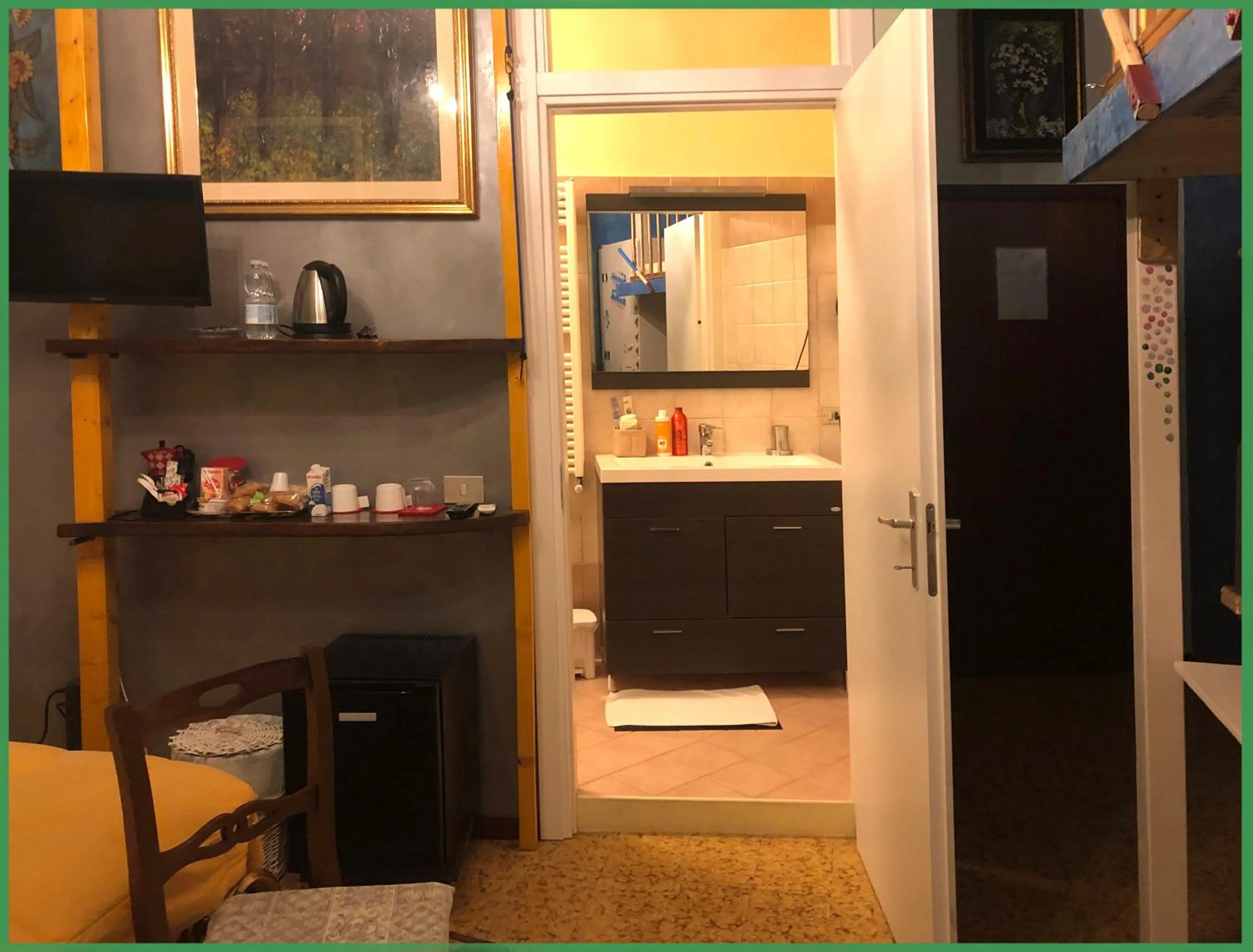 Bathroom in La Finestra sul Fiume