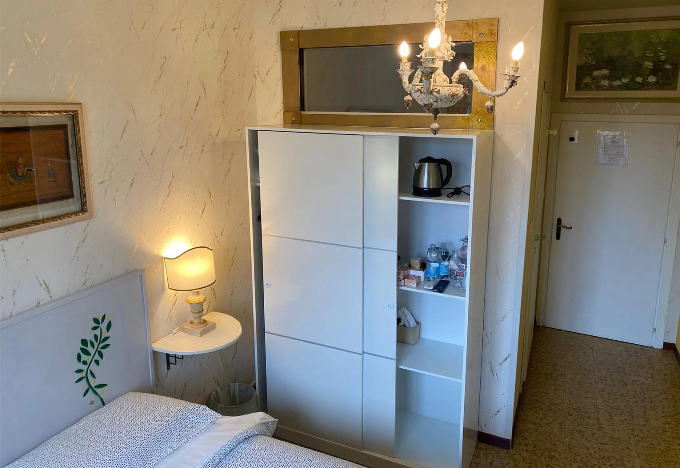 Bed in La Finestra sul Fiume