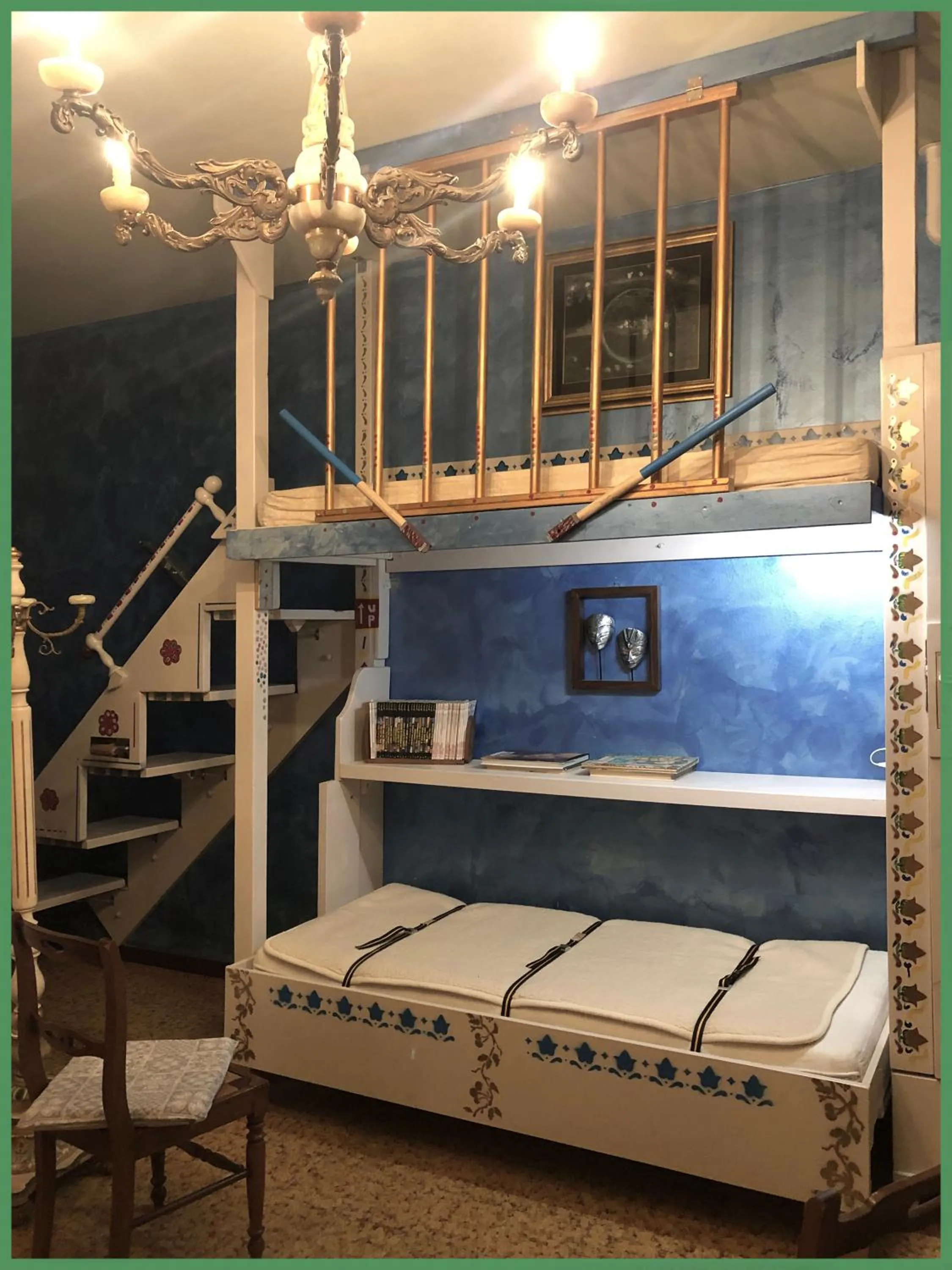 bunk bed, Bed in La Finestra sul Fiume