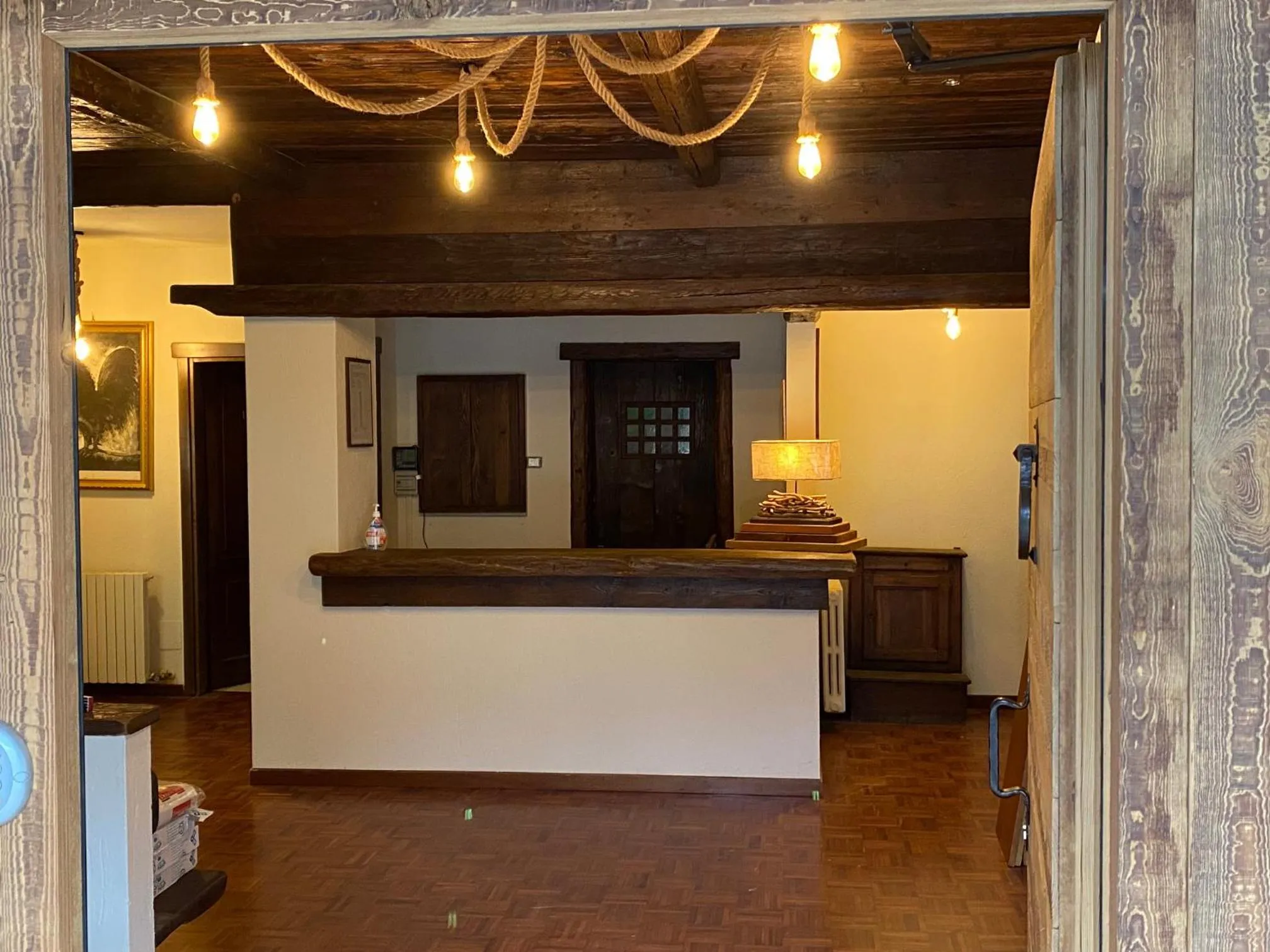 Lobby or reception in Hotel Le Clou