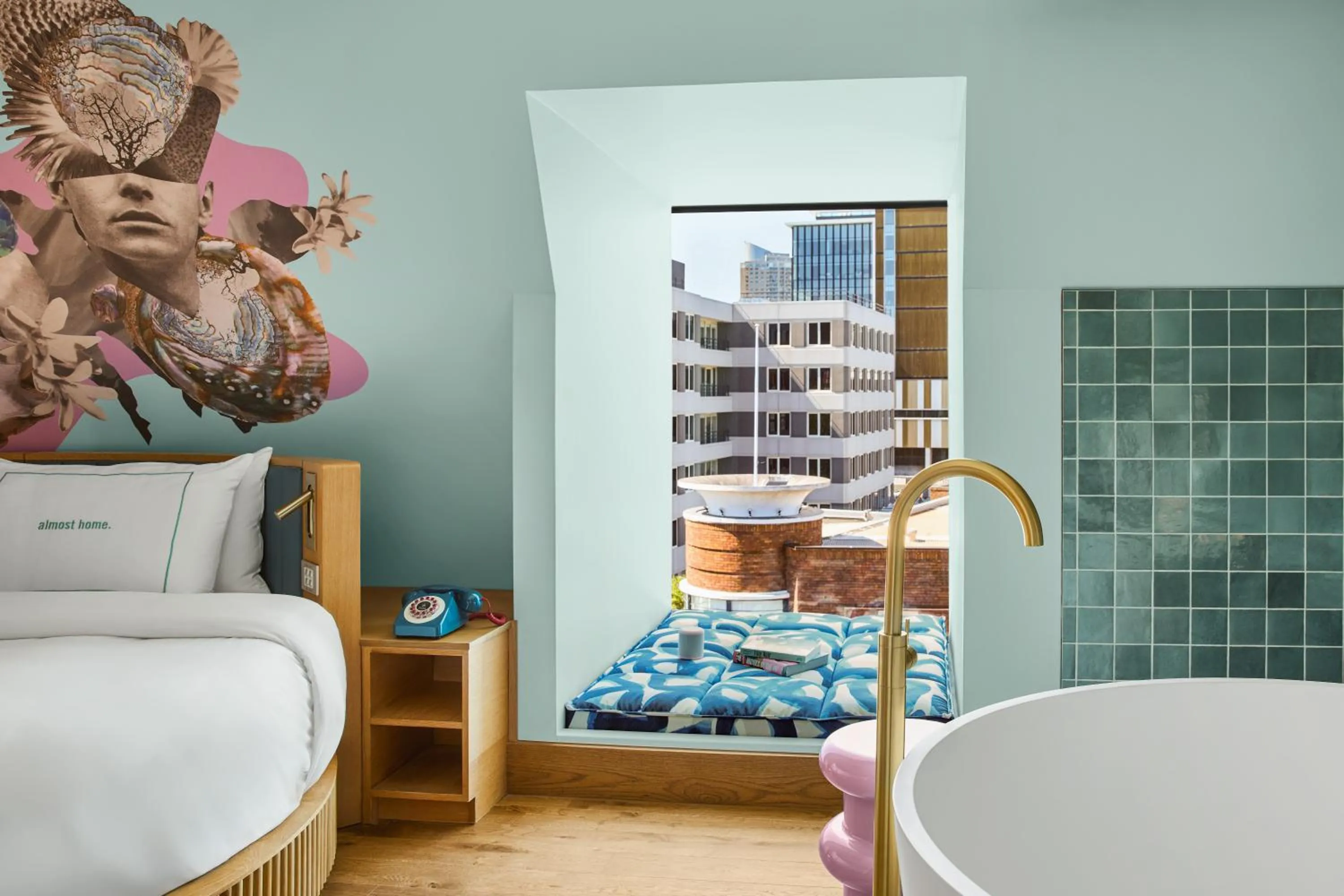 Bedroom, Bed in 25hours Hotel Sydney The Olympia