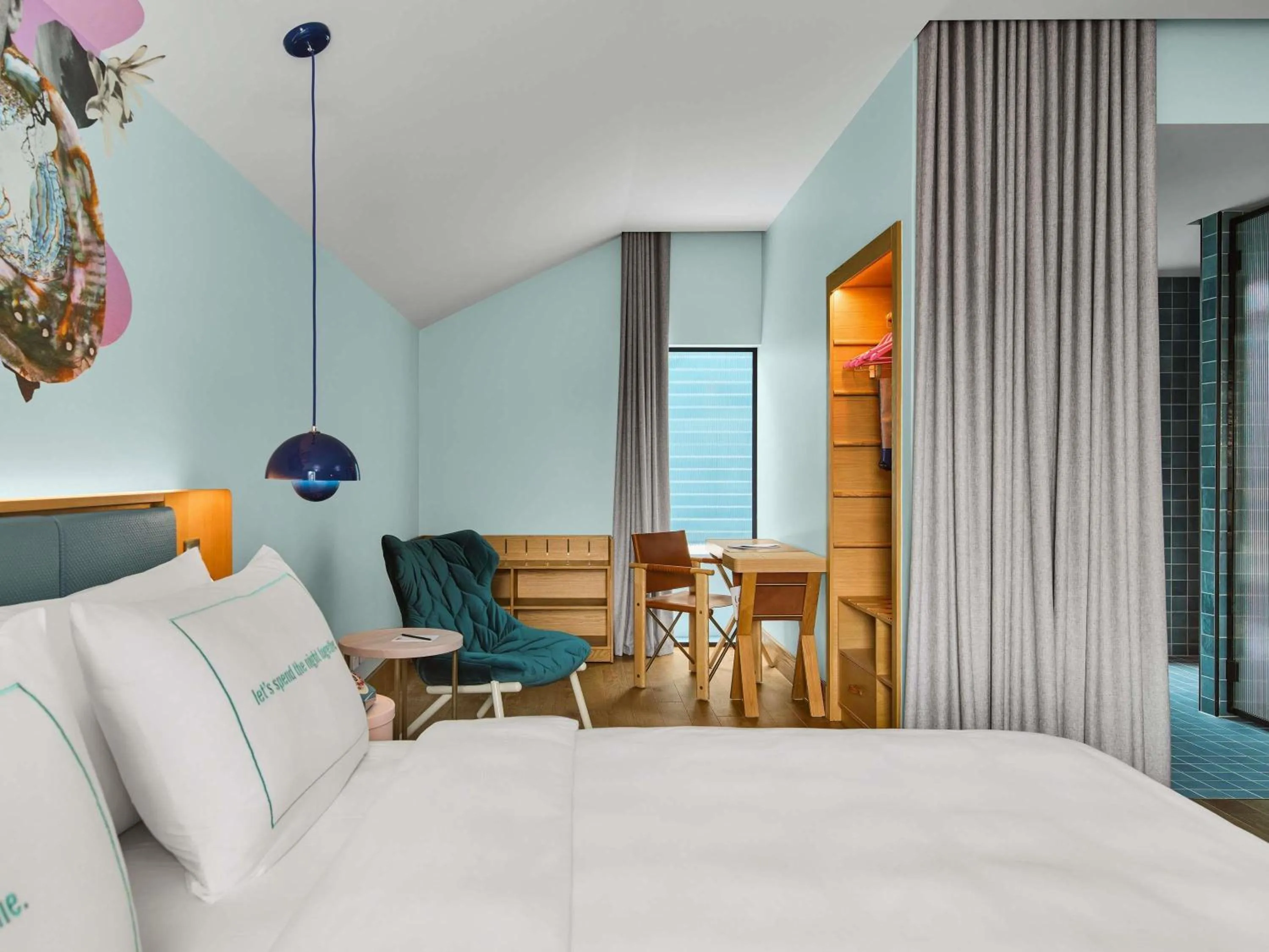 Bedroom, Bed in 25hours Hotel Sydney The Olympia