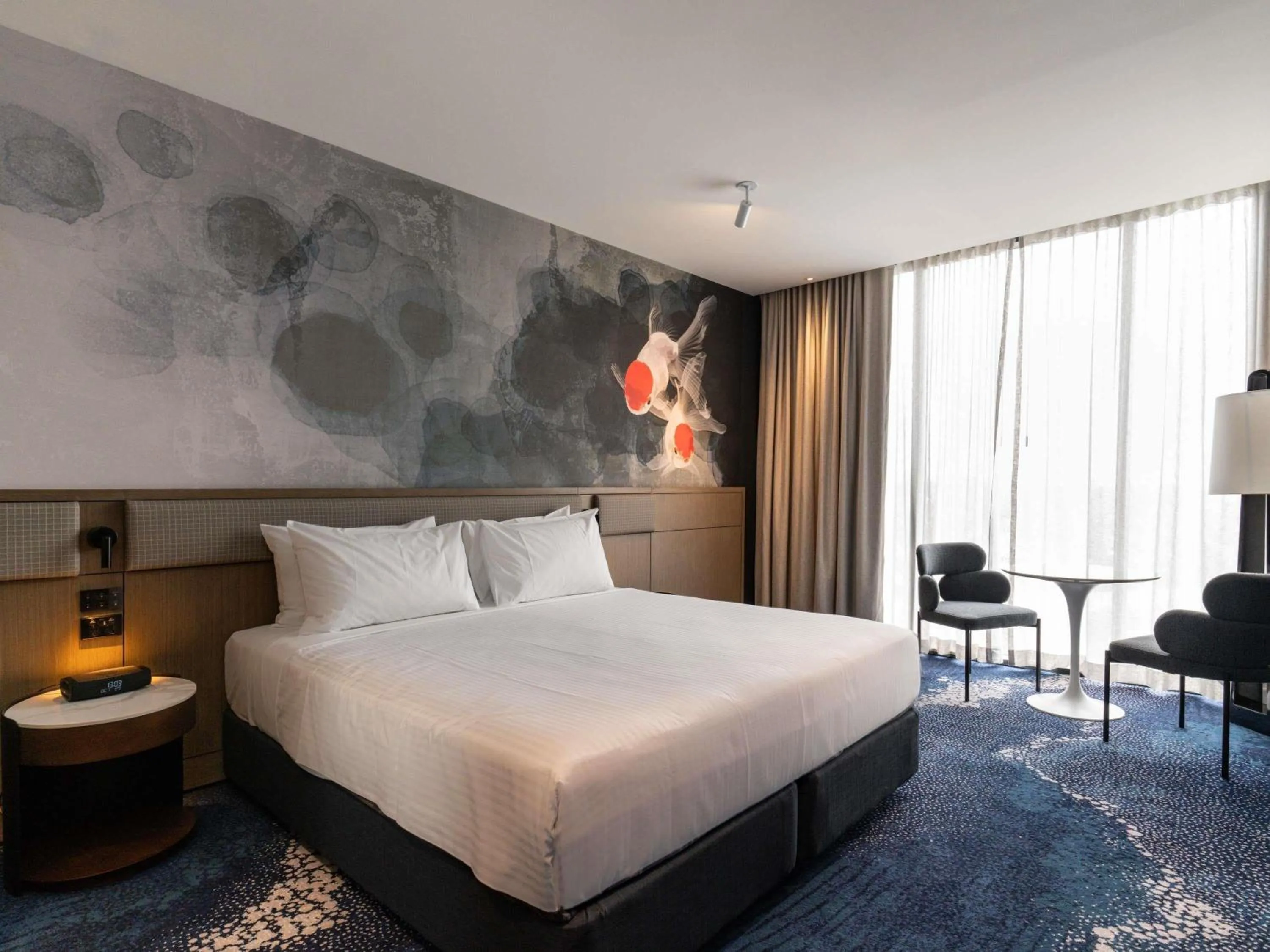 Bedroom, Bed in Novotel Sydney Cabramatta