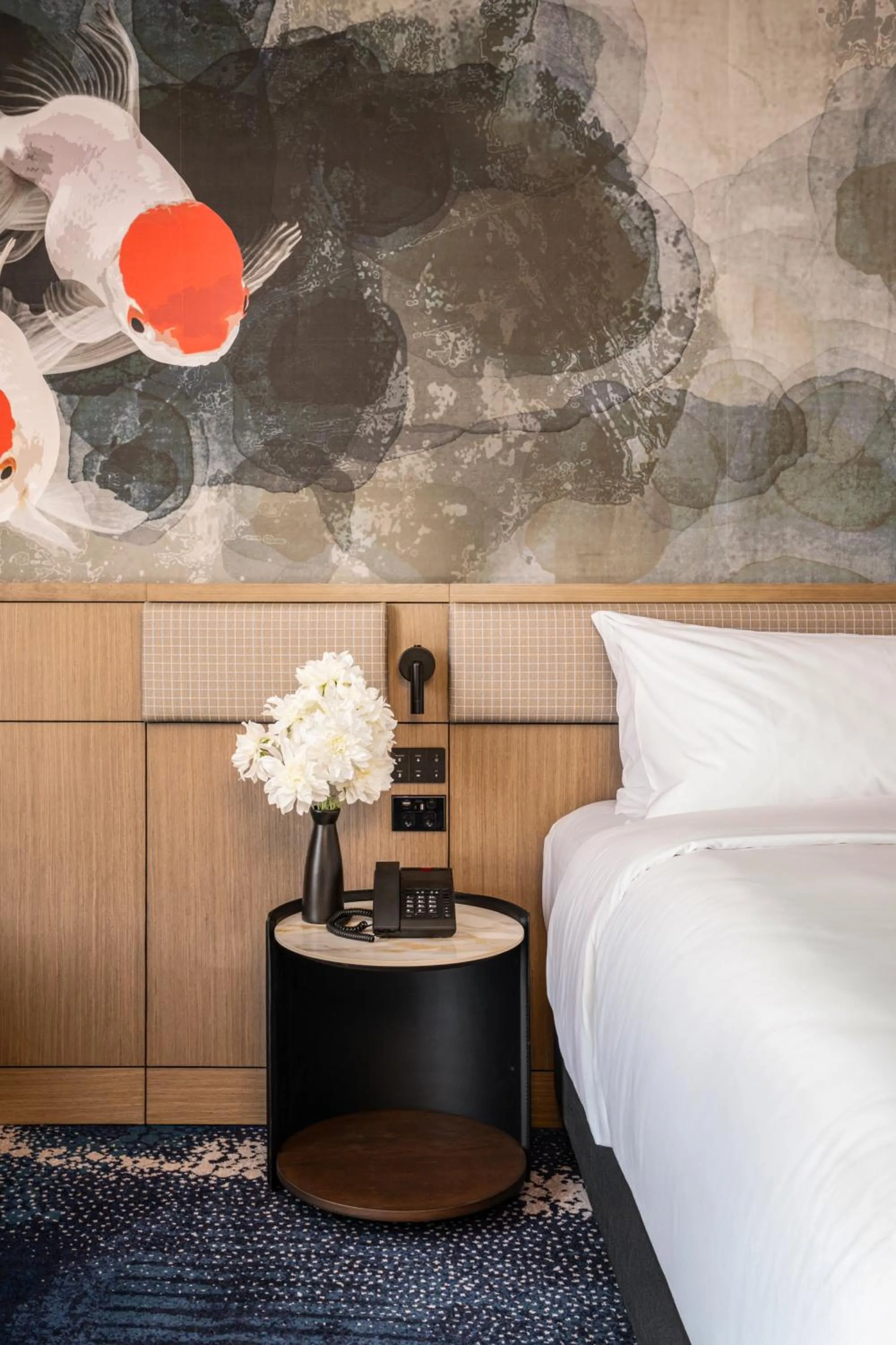 Decorative detail, Bed in Novotel Sydney Cabramatta