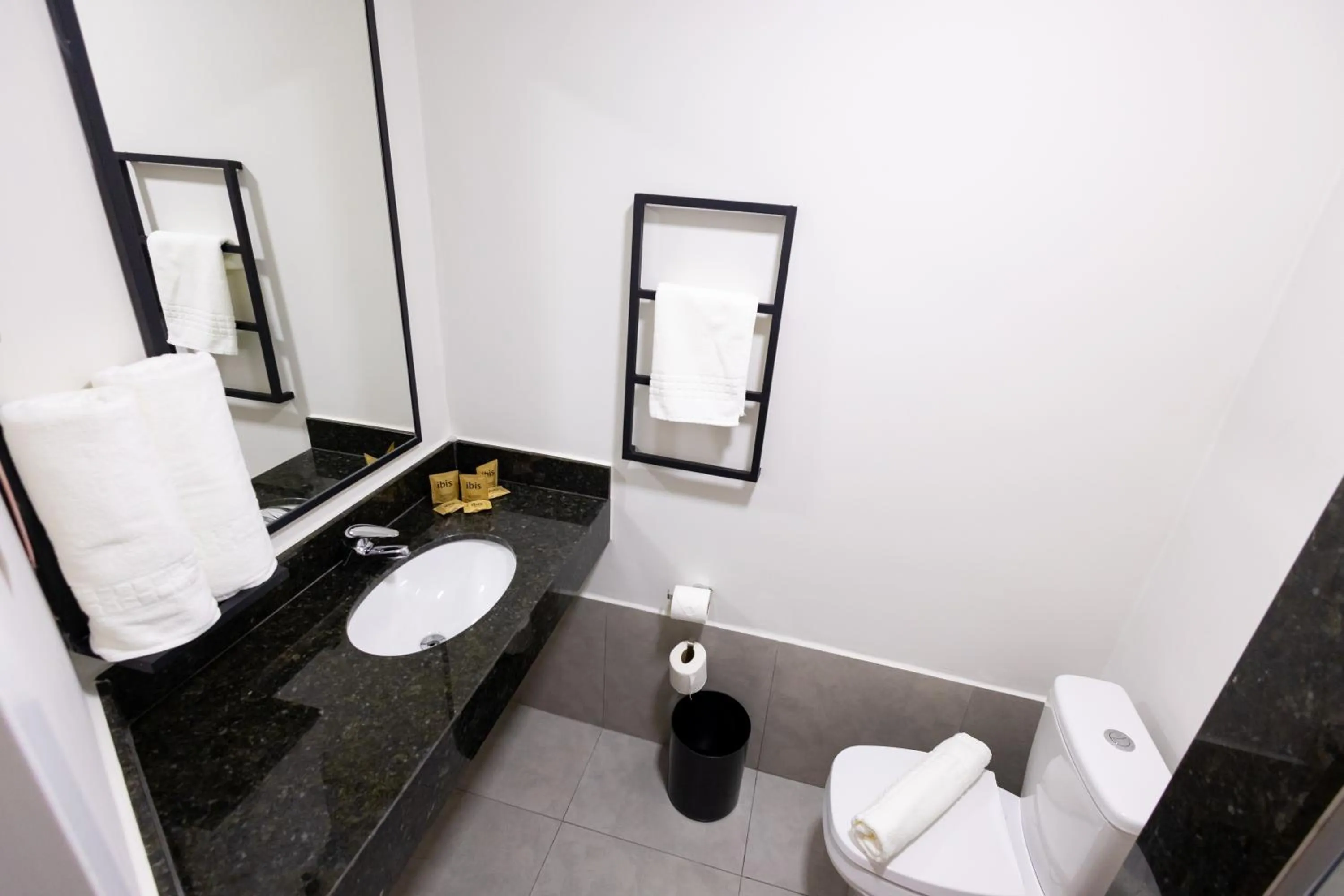 Bathroom in Ibis Votuporanga