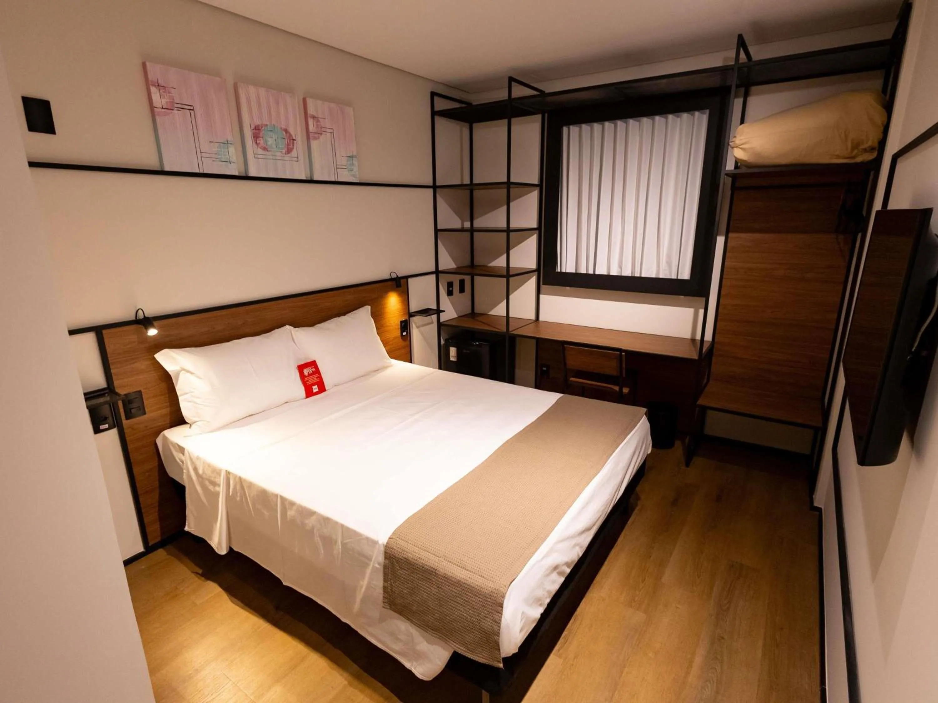 Bedroom, Bed in Ibis Votuporanga