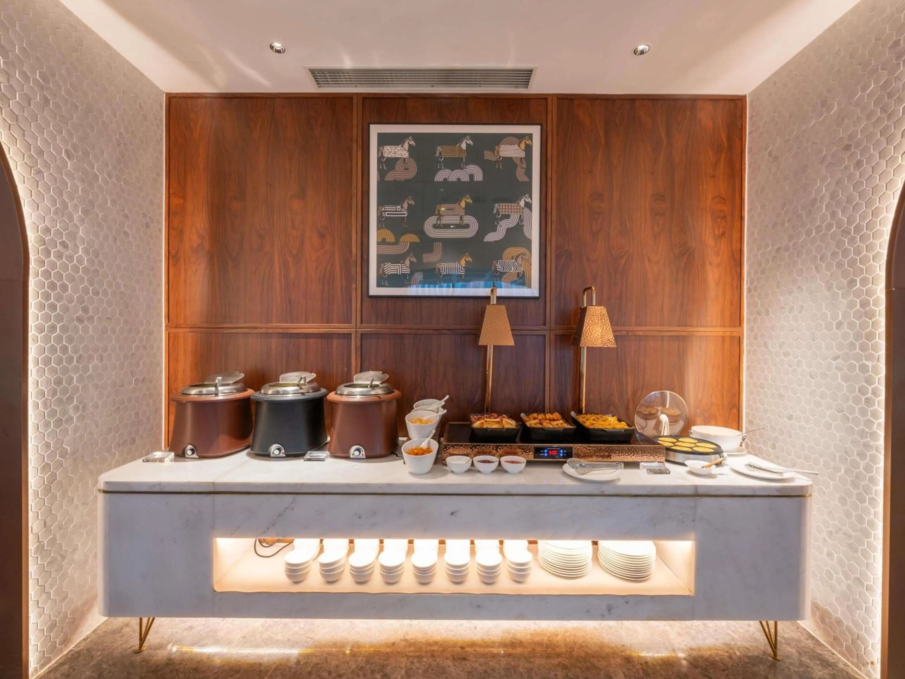 Breakfast in Novotel Shanghai Baoshan Jiusi