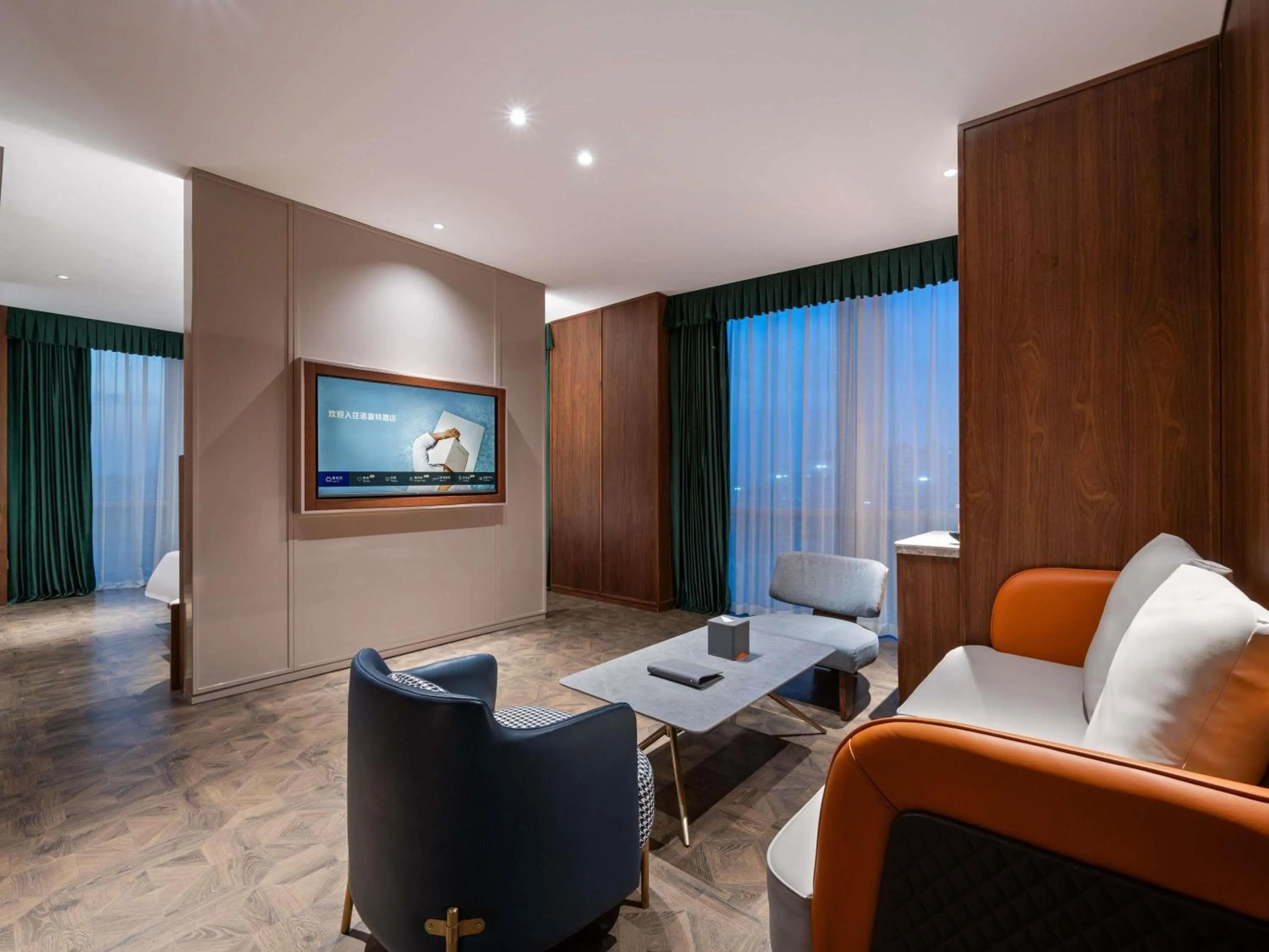 Bedroom in Novotel Shanghai Baoshan Jiusi