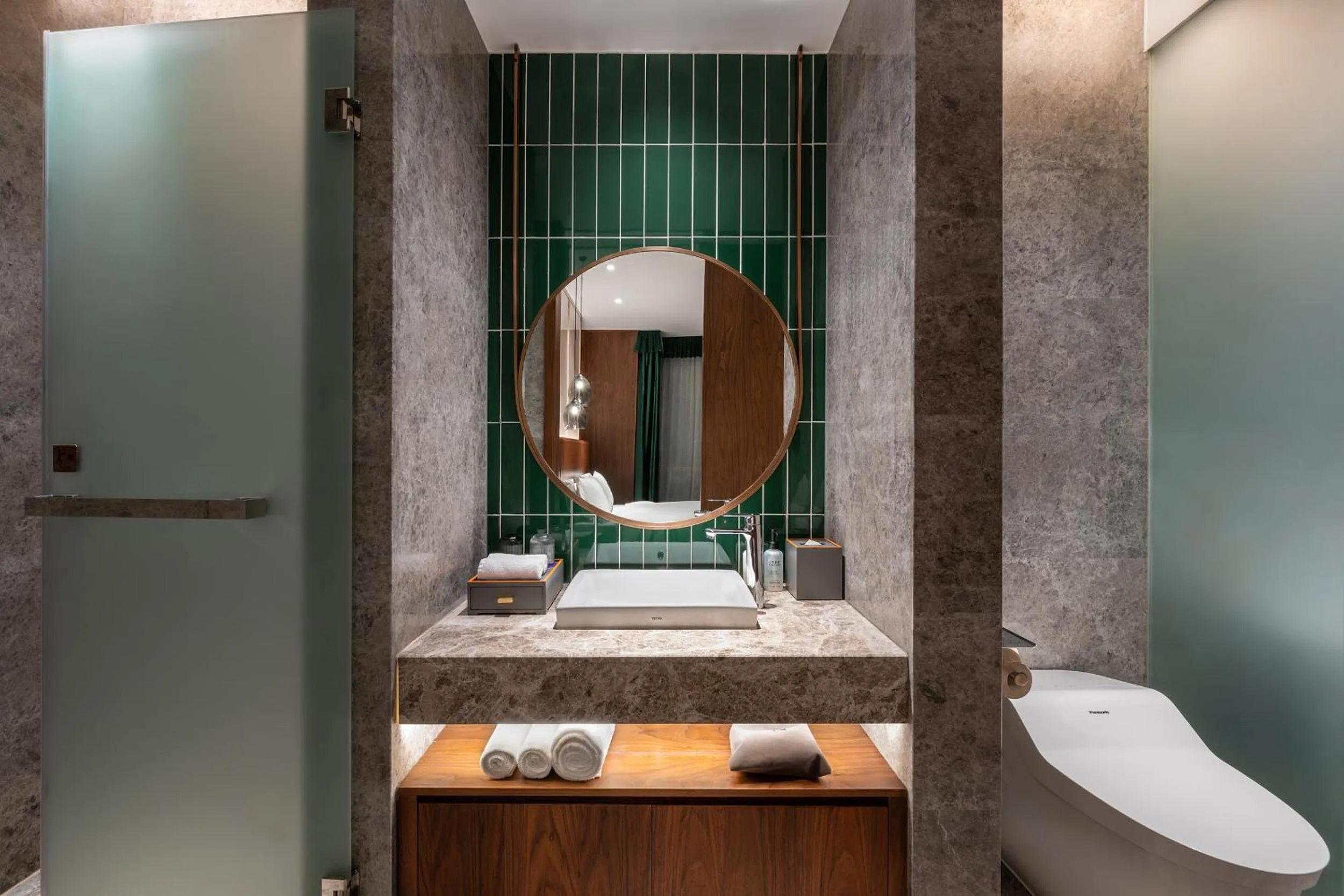 Toilet in Novotel Shanghai Baoshan Jiusi