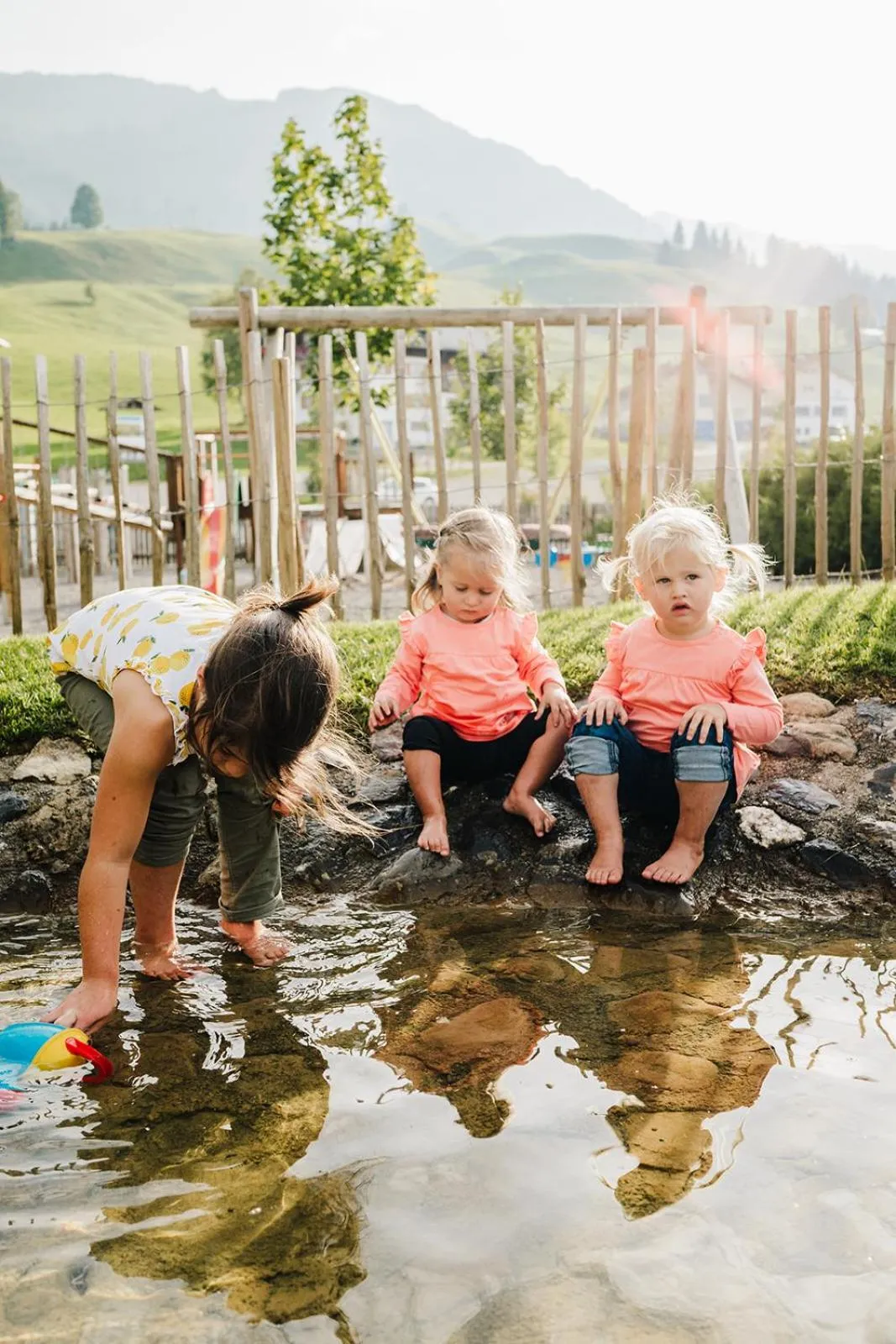 Children play ground in Schettereggerhof