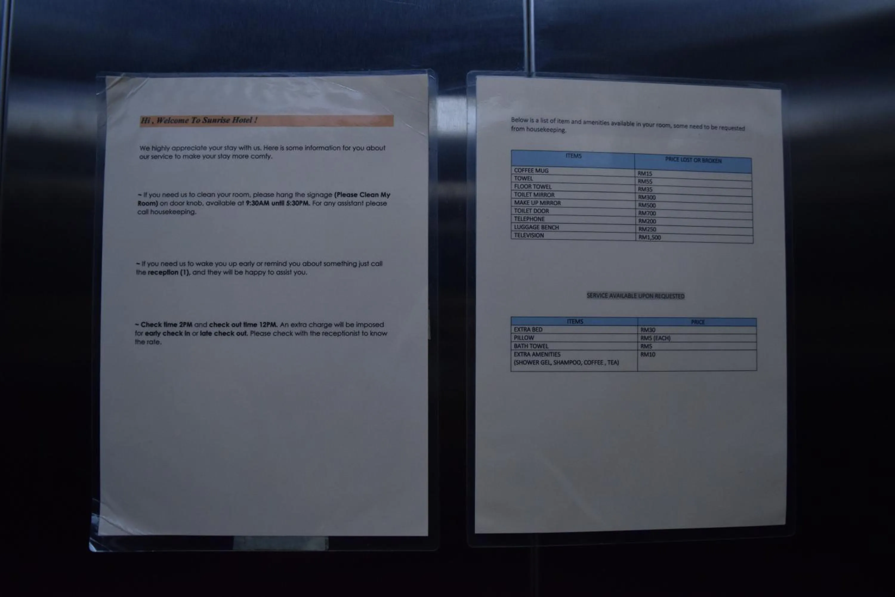 Property building in Sunrise Hotel