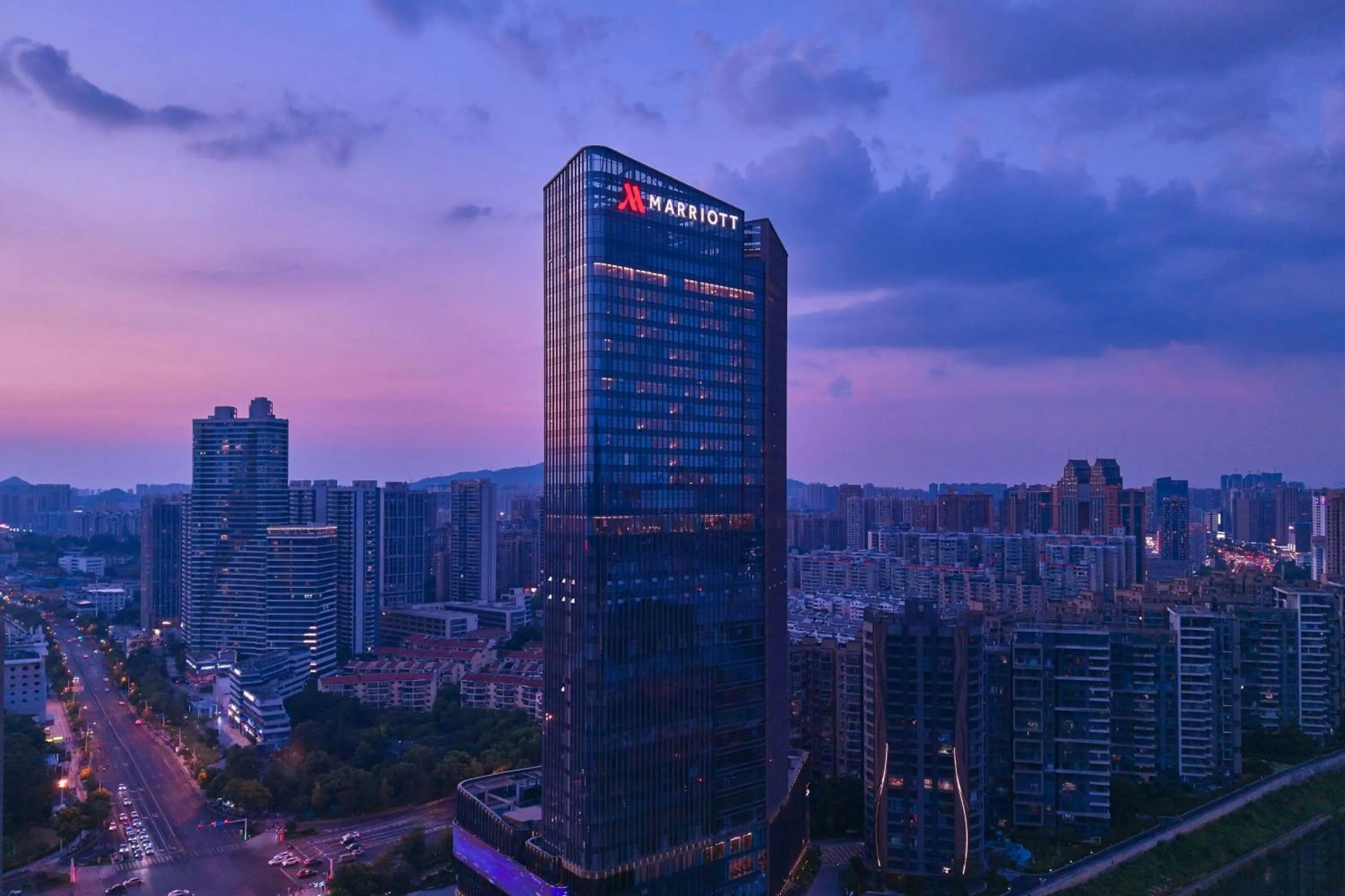 Property building in Changsha Marriott Hotel West