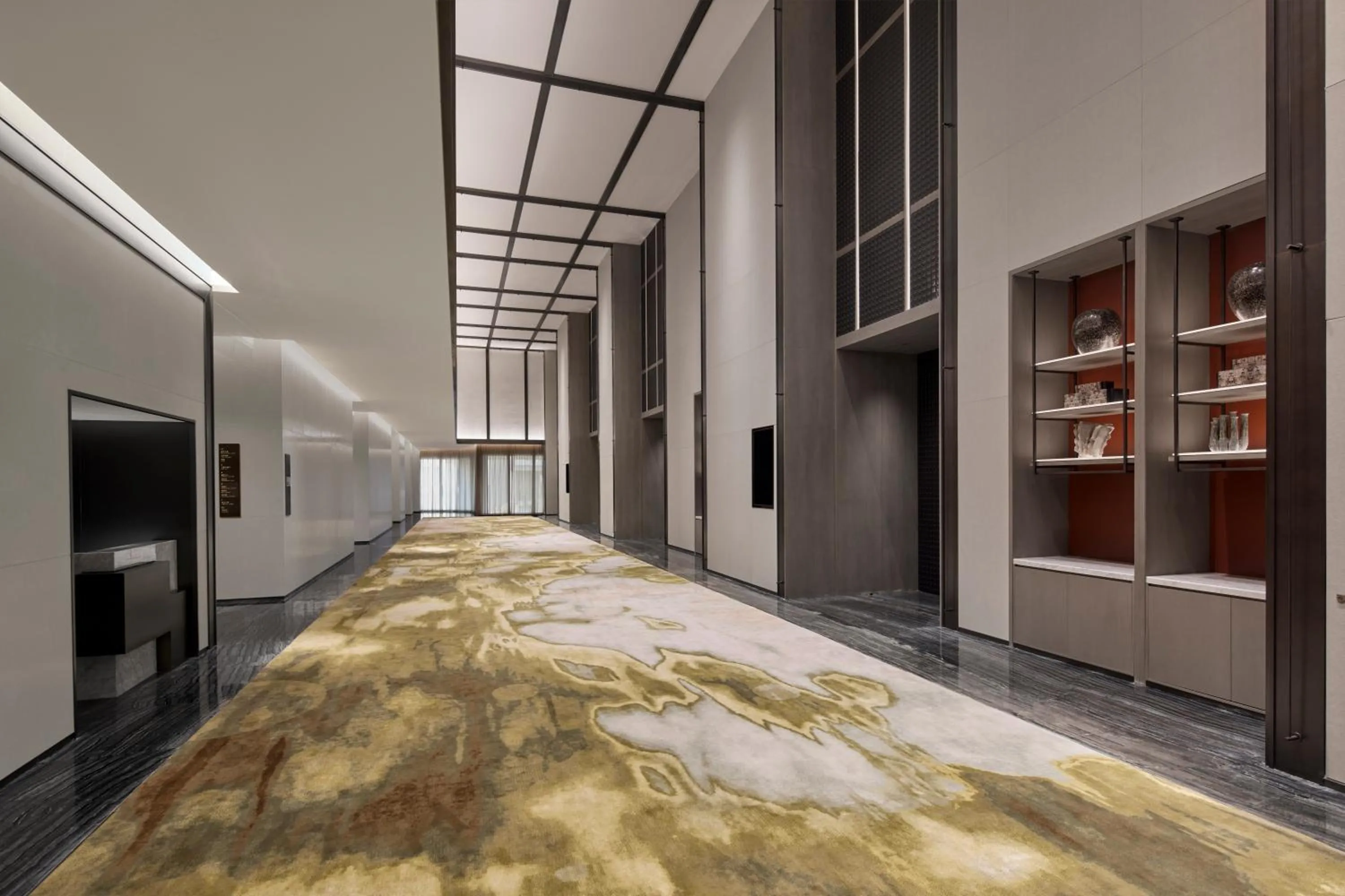 Bed in Changsha Marriott Hotel West