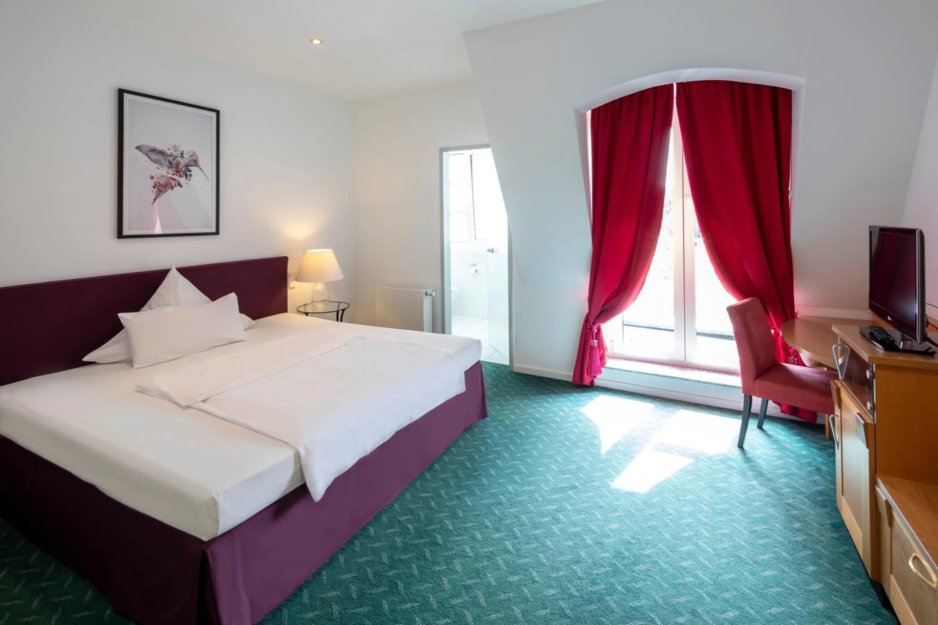 Photo of the whole room, Bed in Hotel Artrium am Park