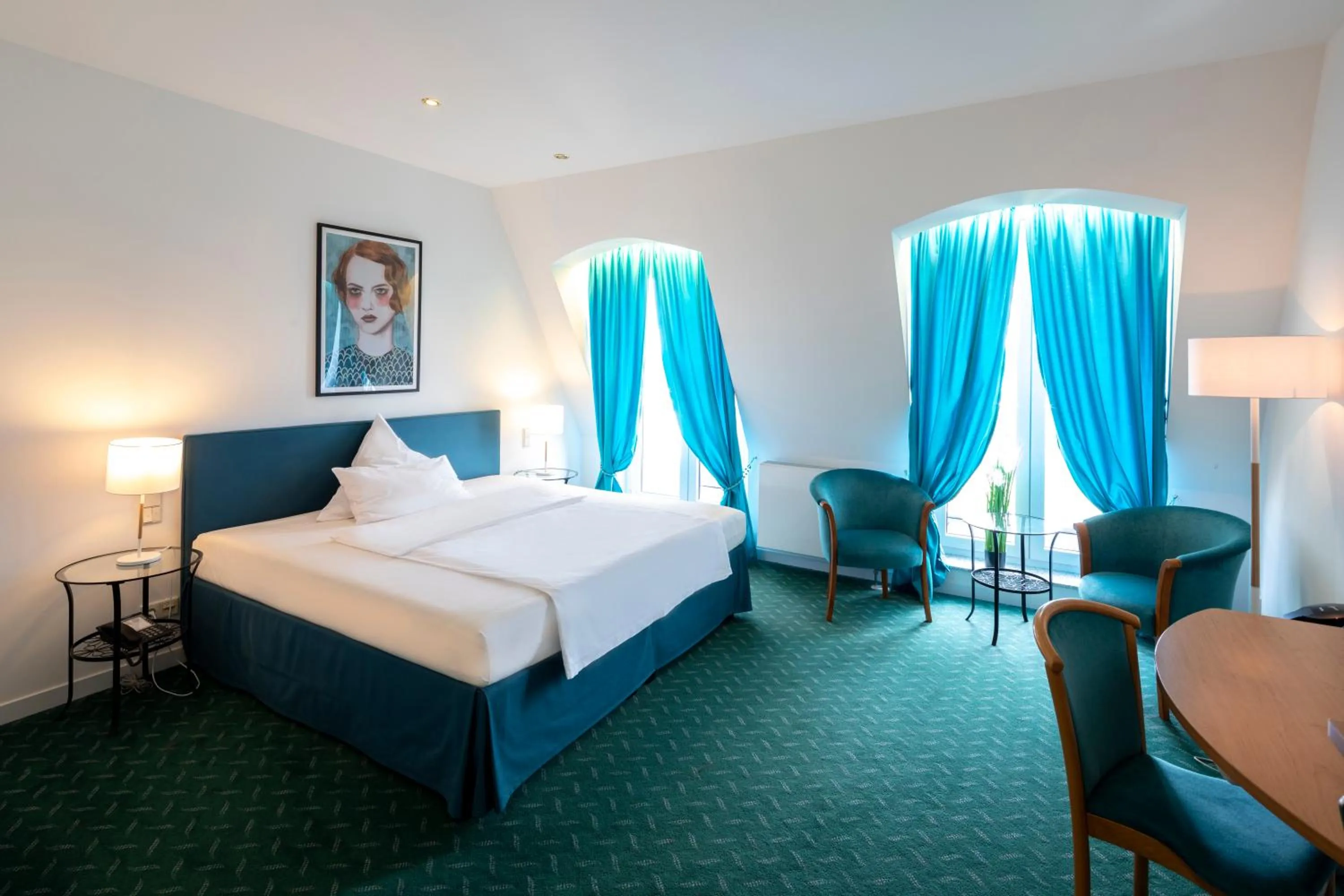 Photo of the whole room, Bed in Hotel Artrium am Park