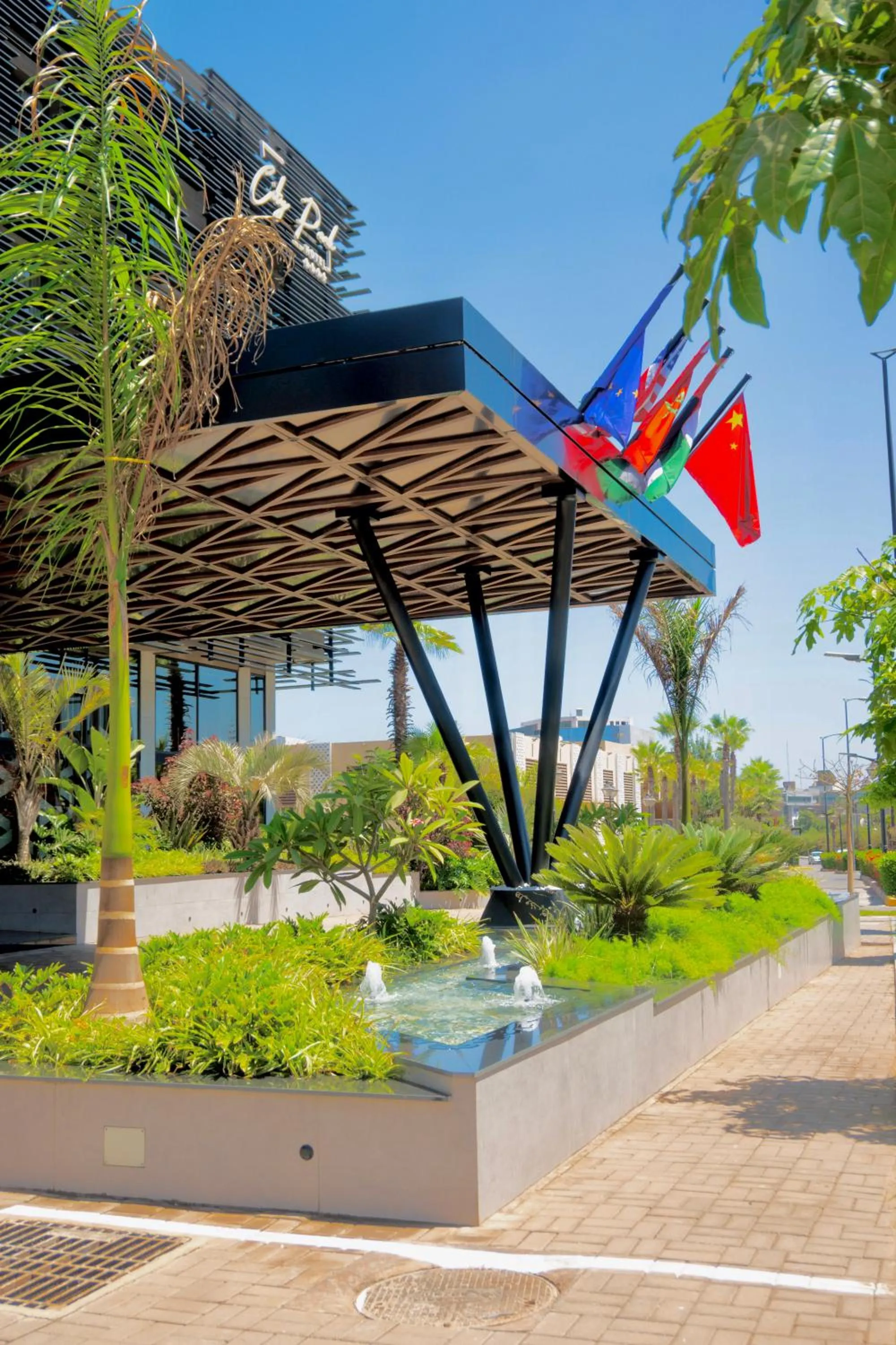 Property building in City Park Hôtel