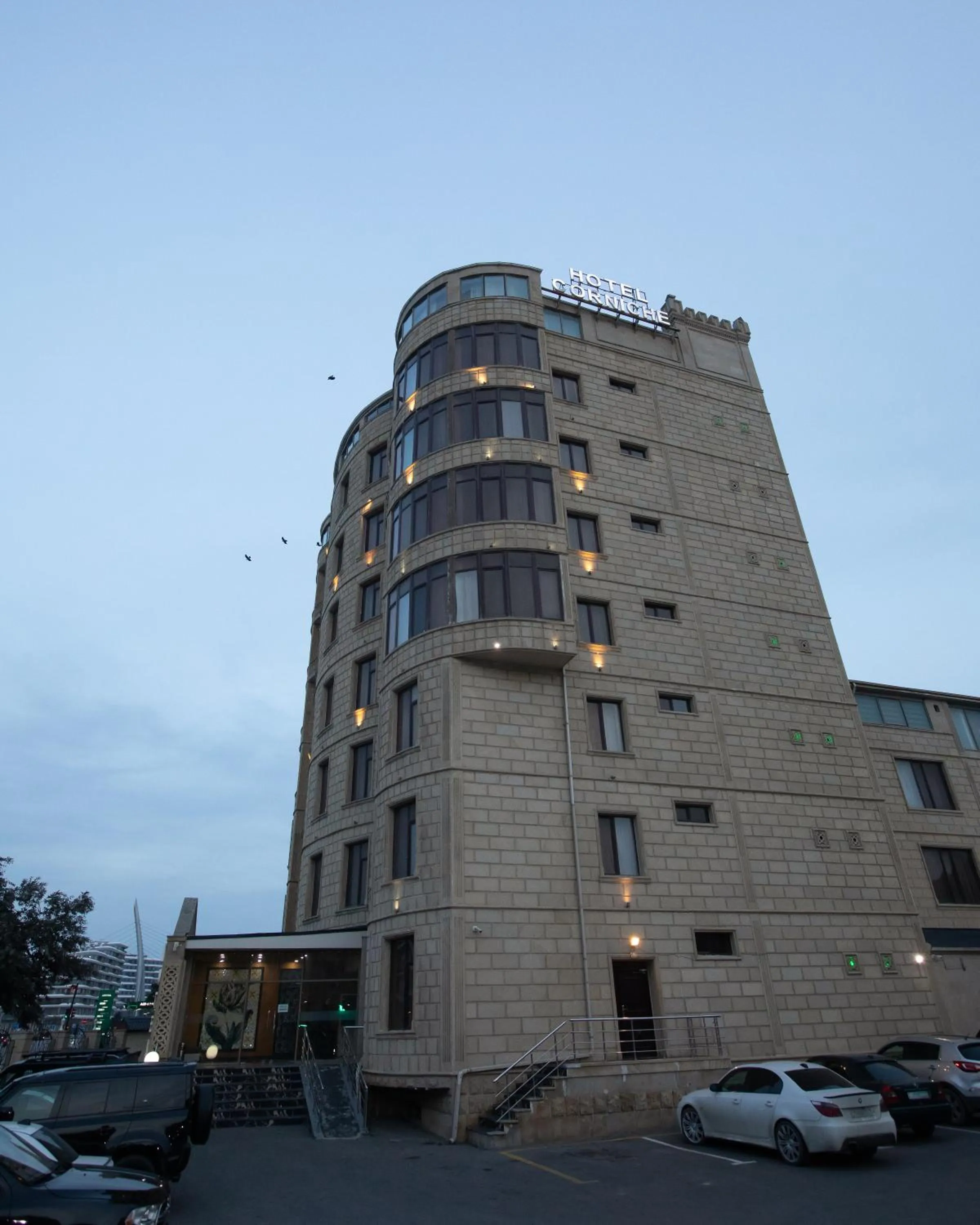 Property building in Corniche White City Hotel