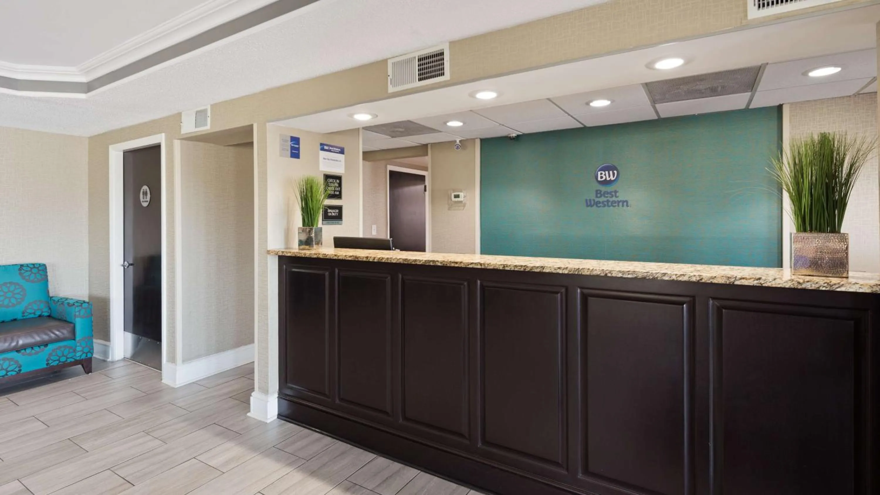 Lobby or reception in Best Western Inn Florence