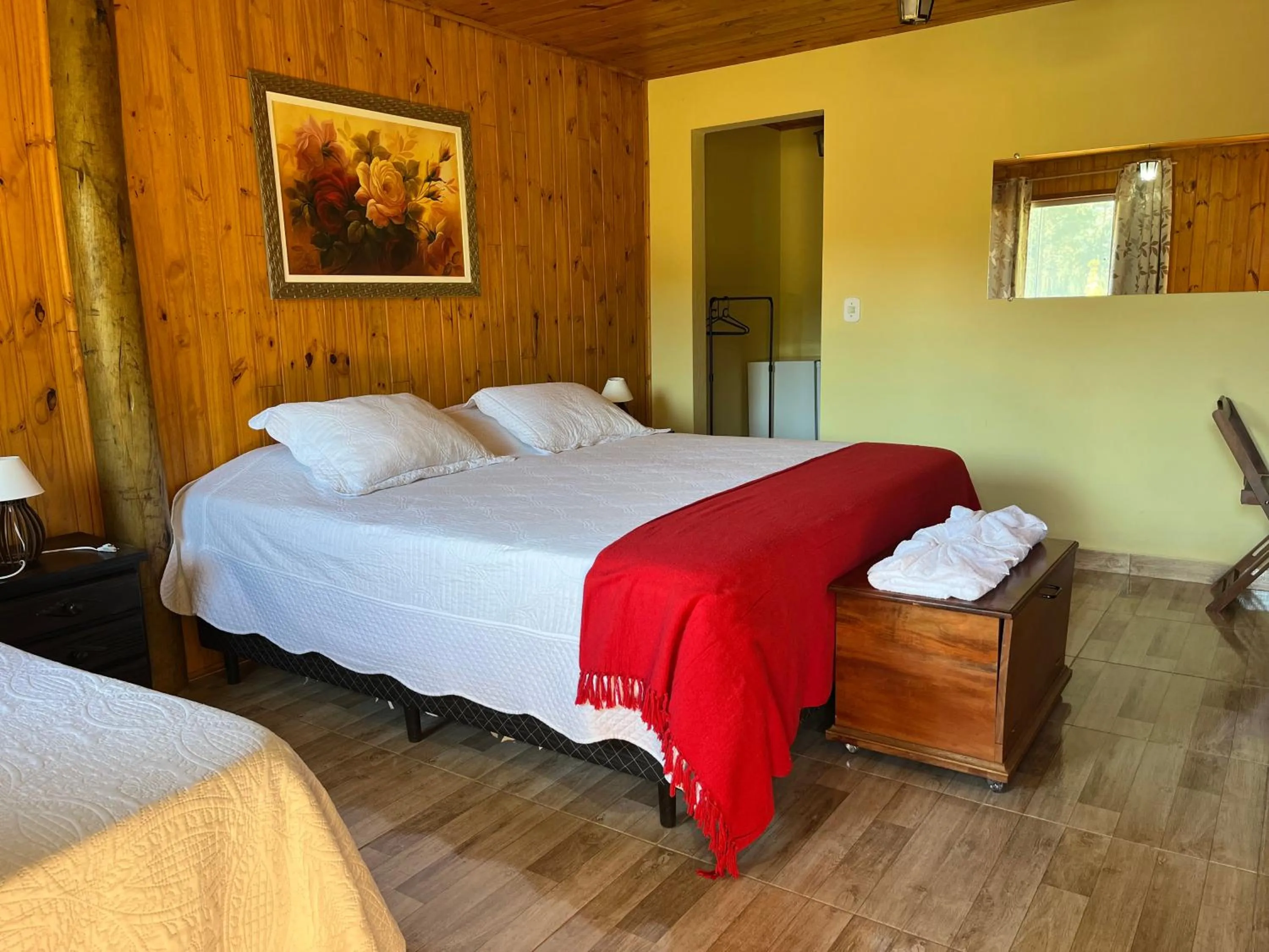 Bed in Pousada São Miguel