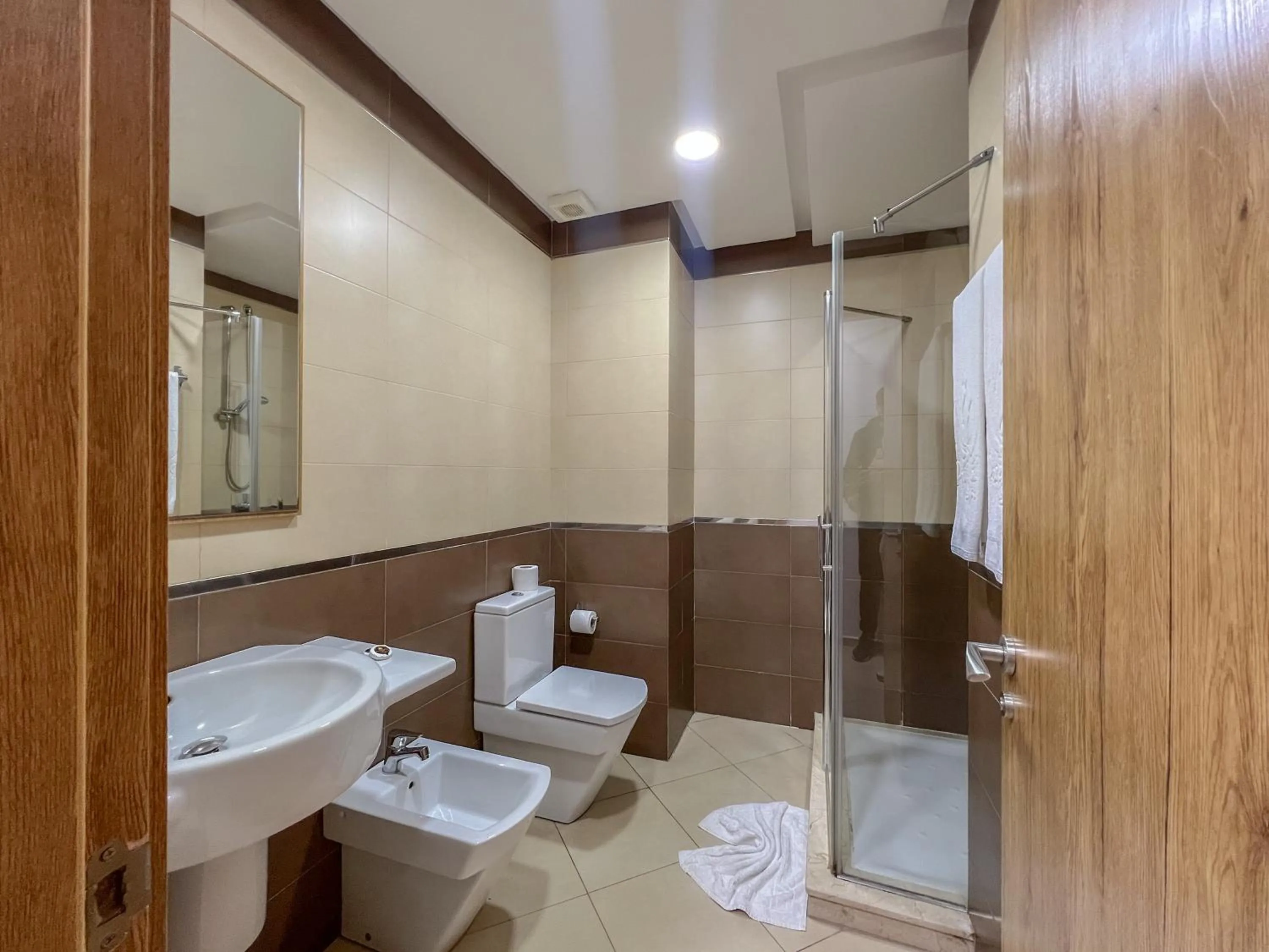 Shower in Prestige Hotel & Spa