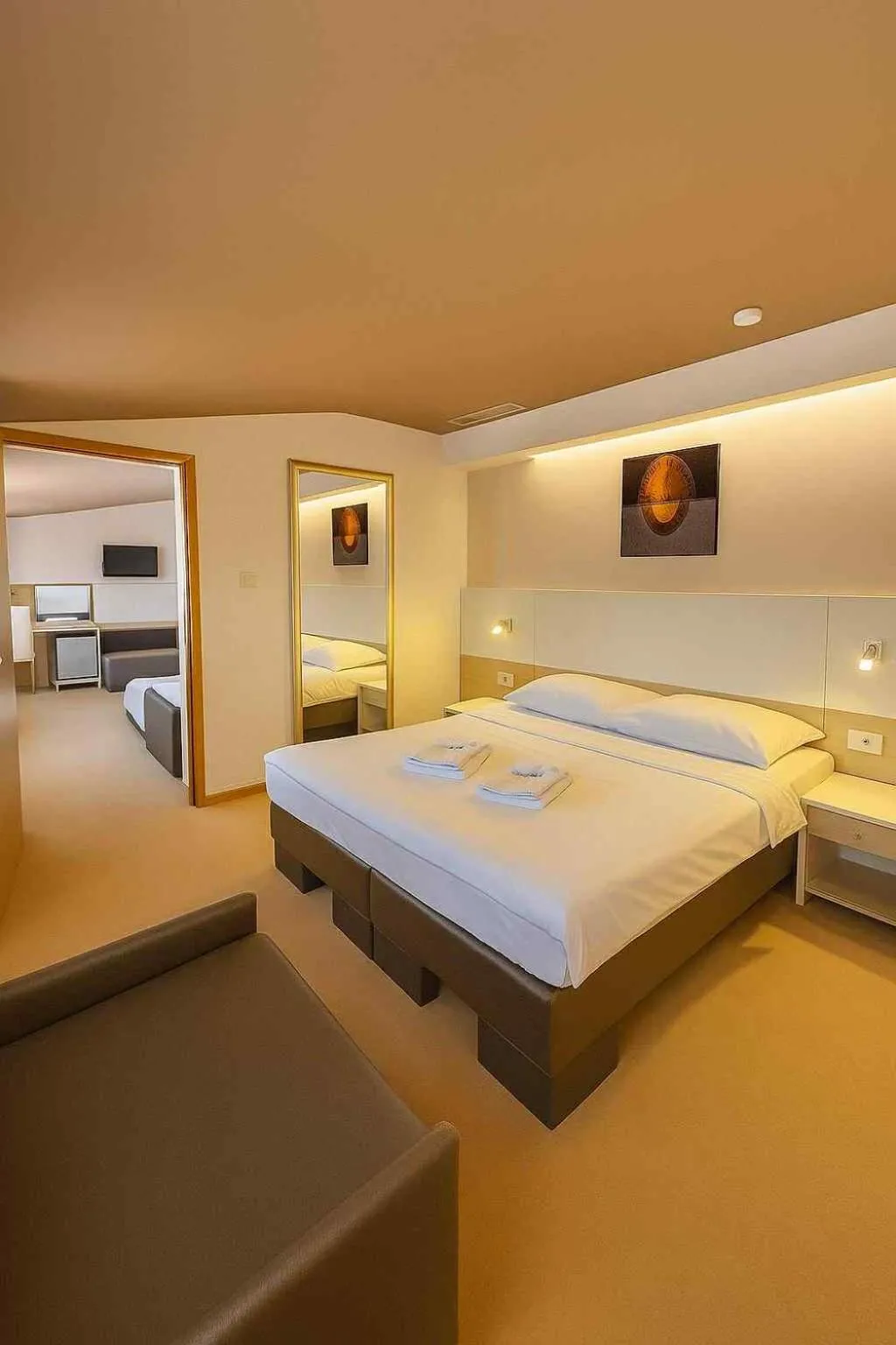 Bed in Guest House Neho