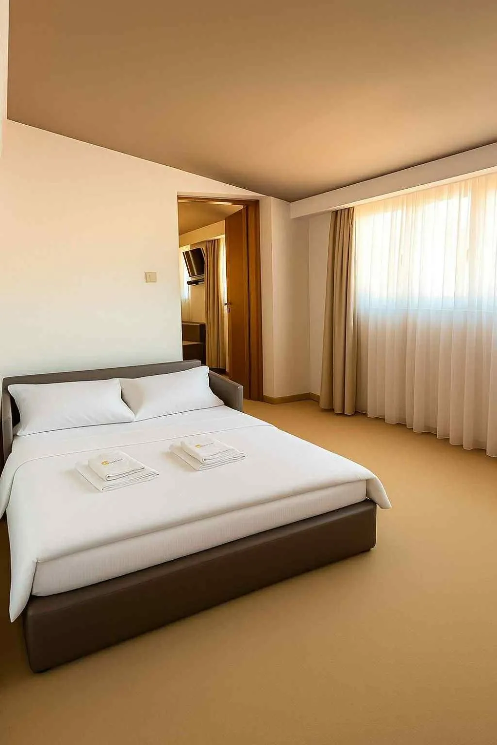 Bed in Guest House Neho