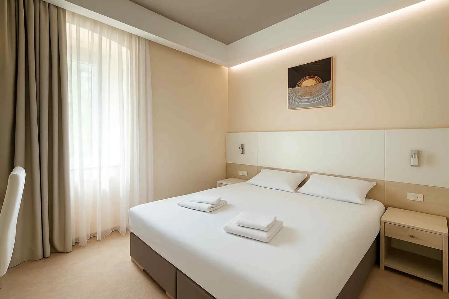 Bed in Guest House Neho