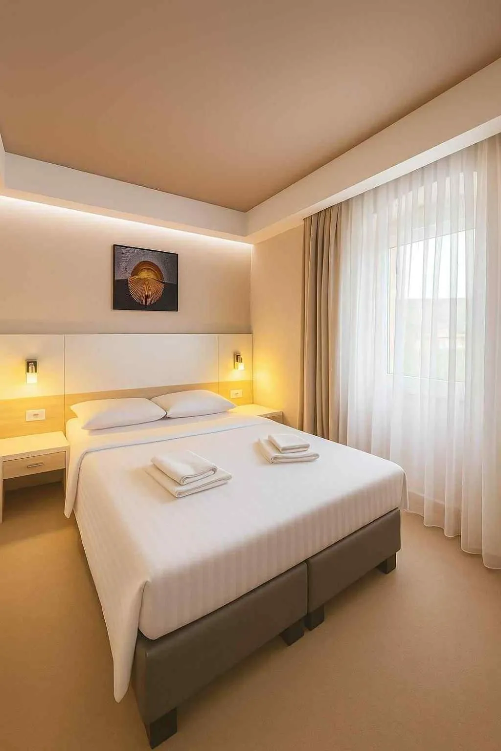 Bed in Guest House Neho