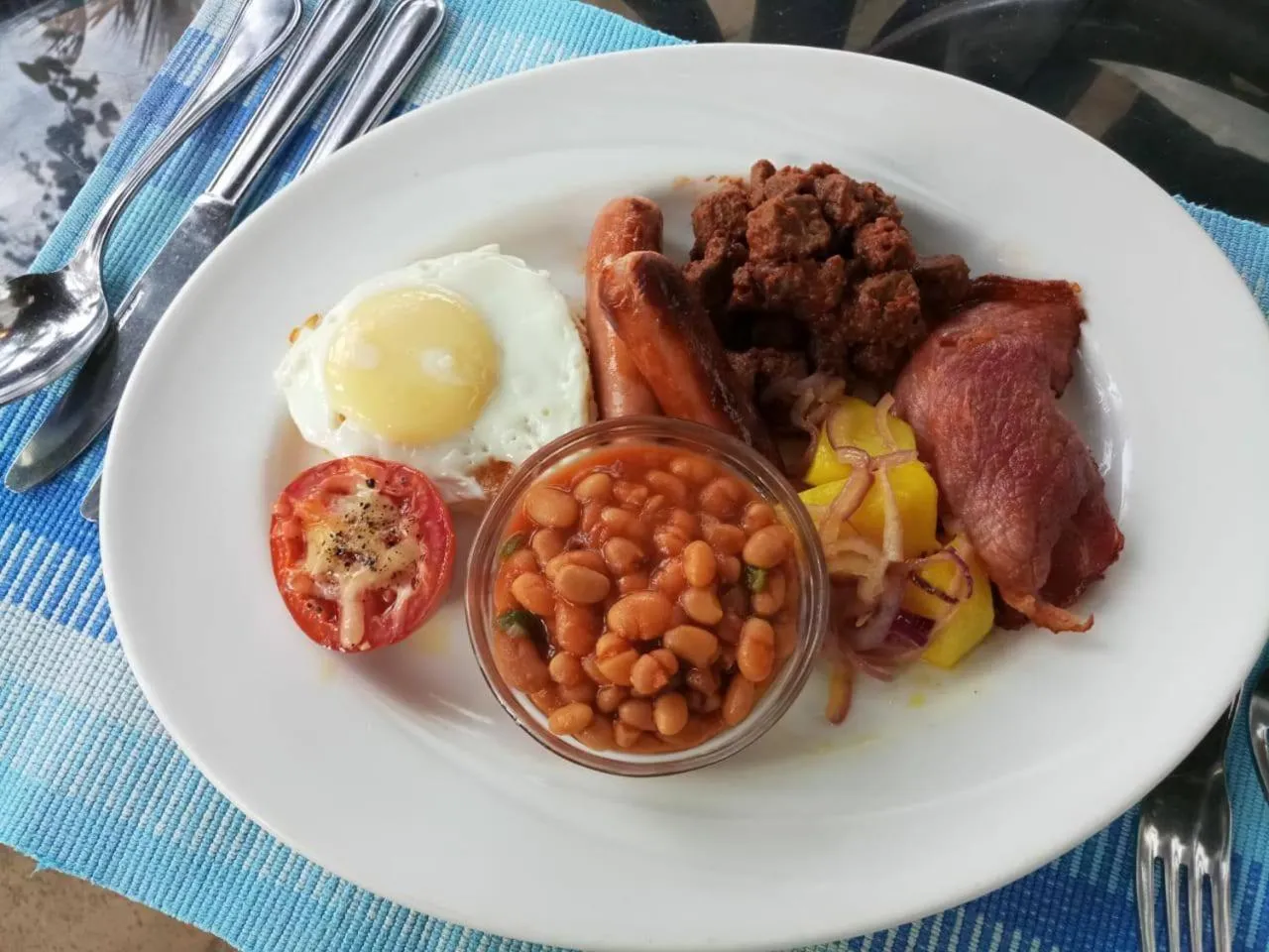 Breakfast in Jacaranda Lake Elementaita Lodge