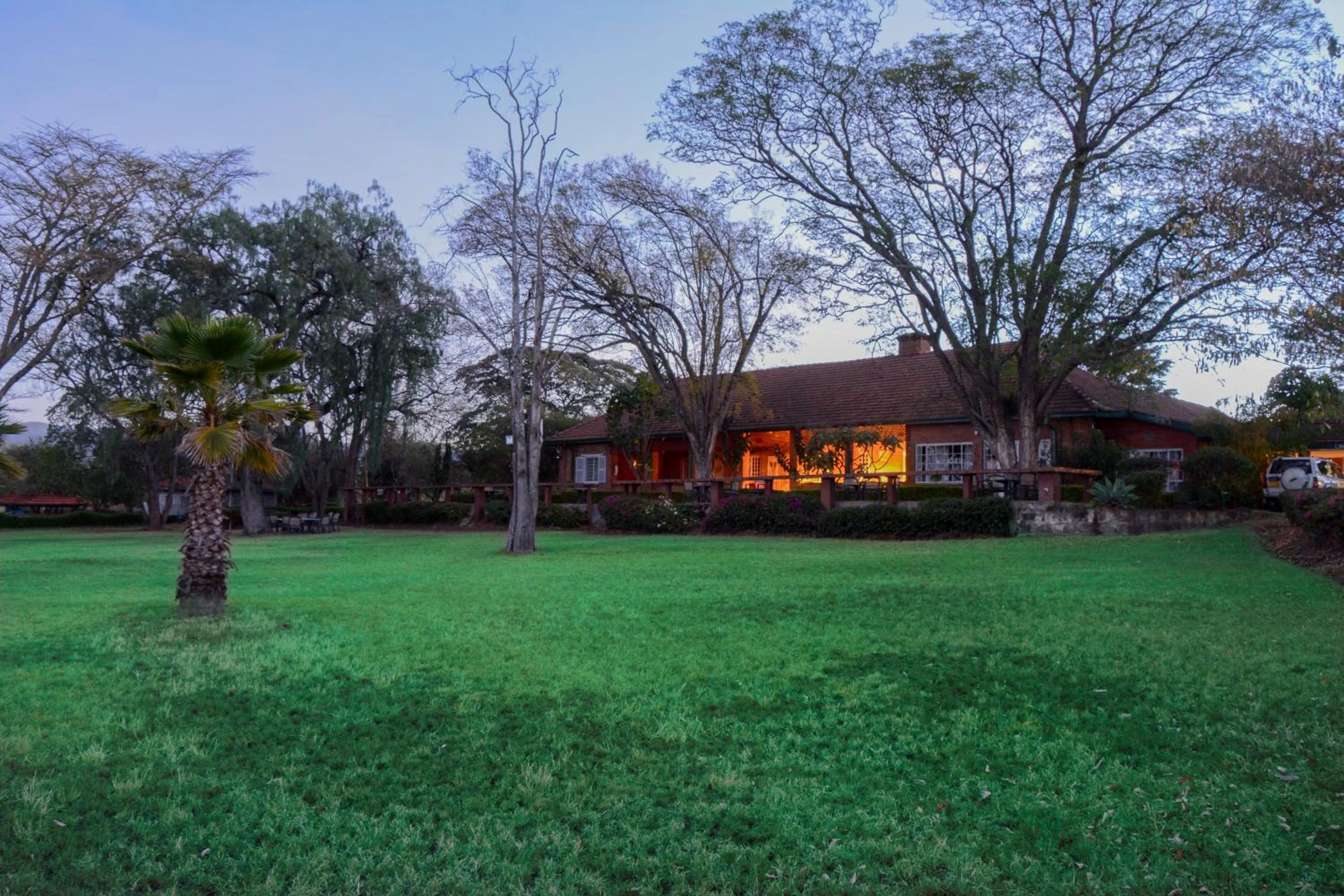 Area and facilities in Jacaranda Lake Elementaita Lodge